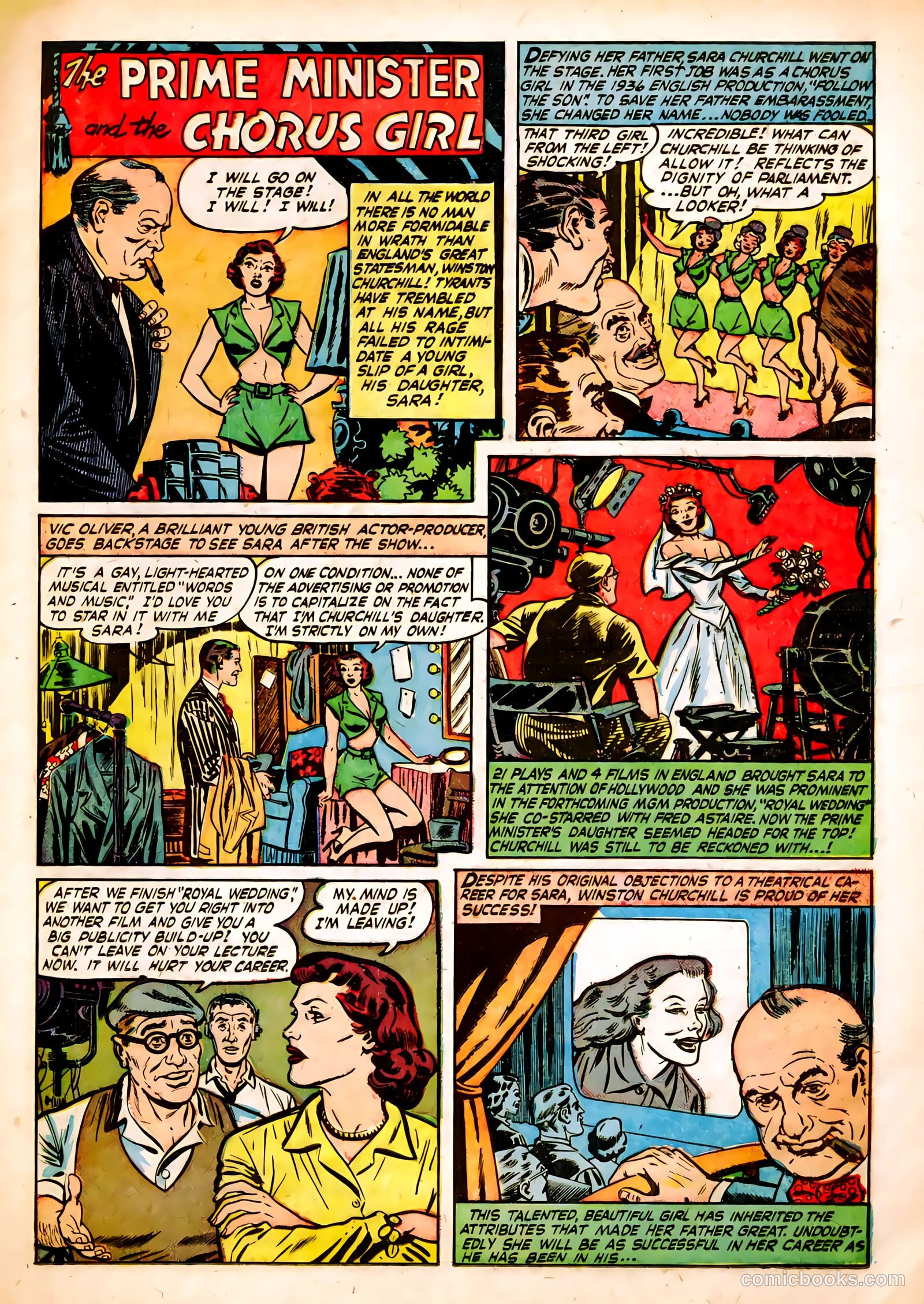 Famous Stars #4 (1951) — page 17