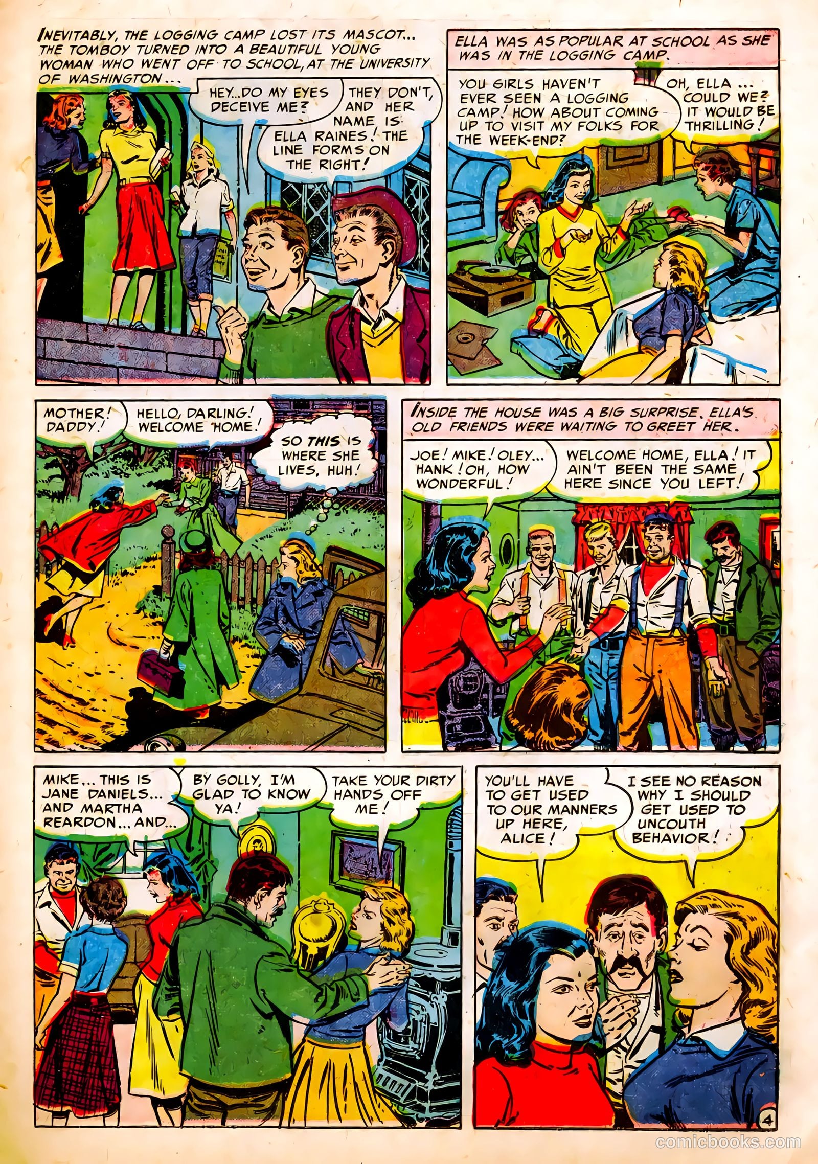 Famous Stars #4 (1951) — page 23