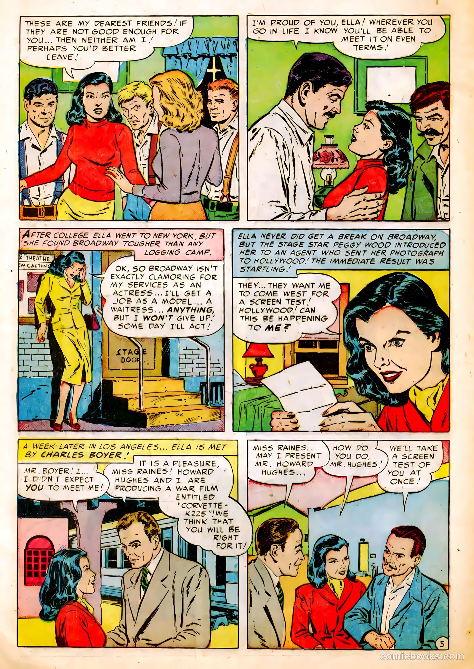 Famous Stars #4 (1951) — page 24