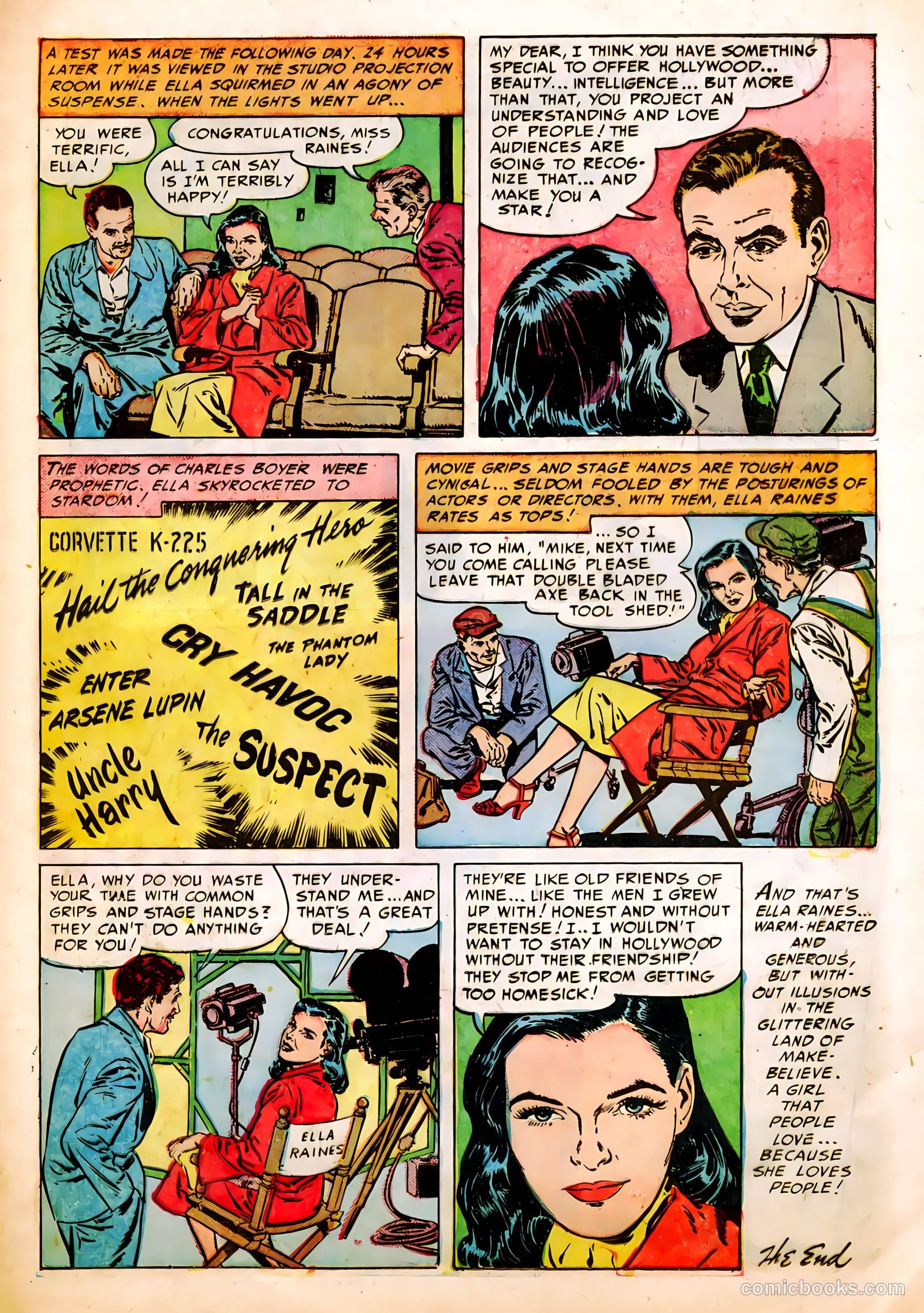 Famous Stars #4 (1951) — page 25
