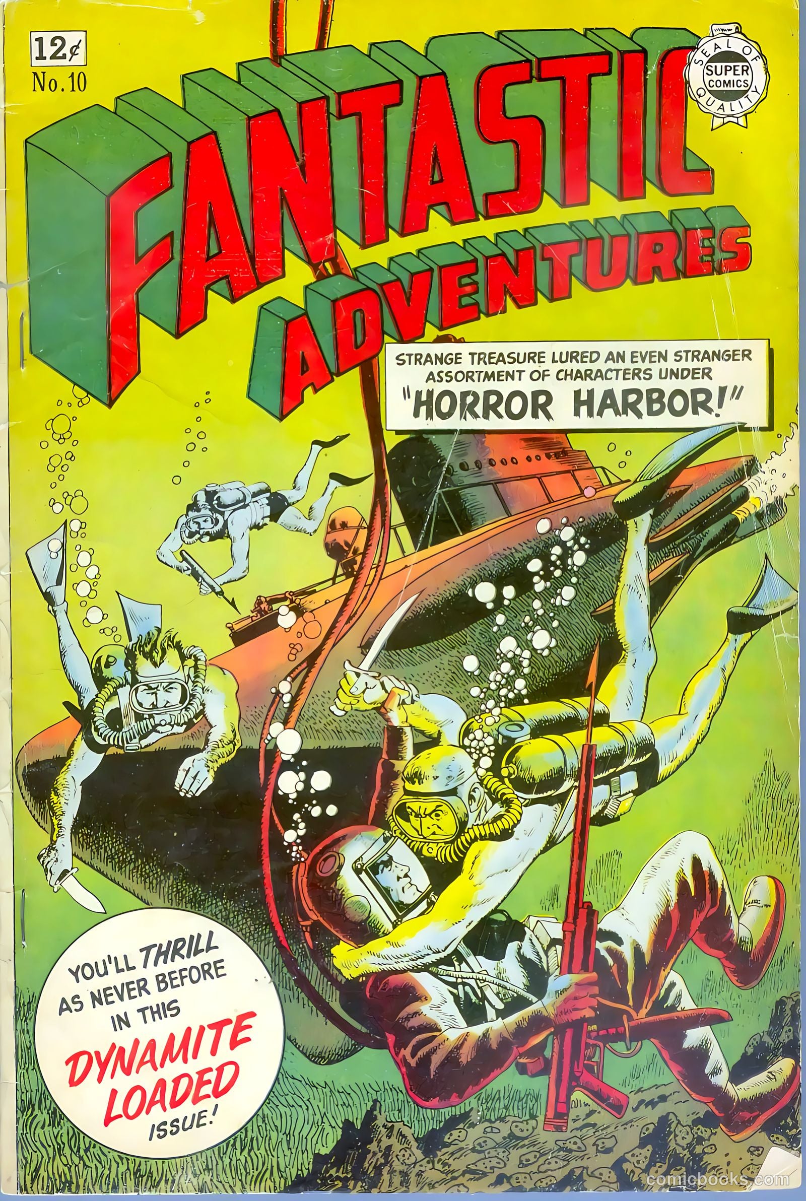 Fantastic Adventures #10 cover