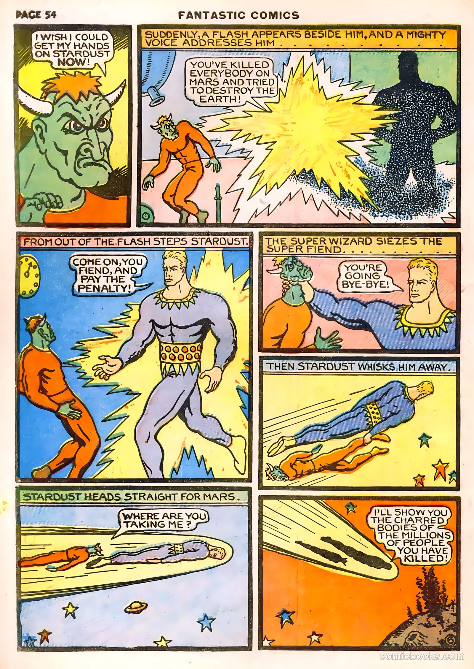 Fantastic Comics #10 (1940) — page 56 of 68