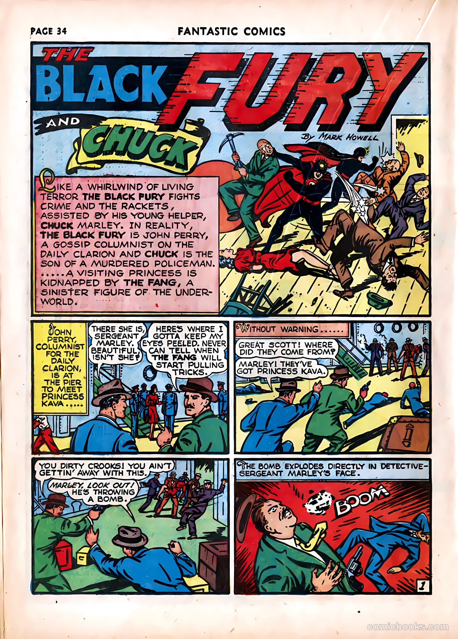 Fantastic Comics #17 (1941) — page 35 of 67