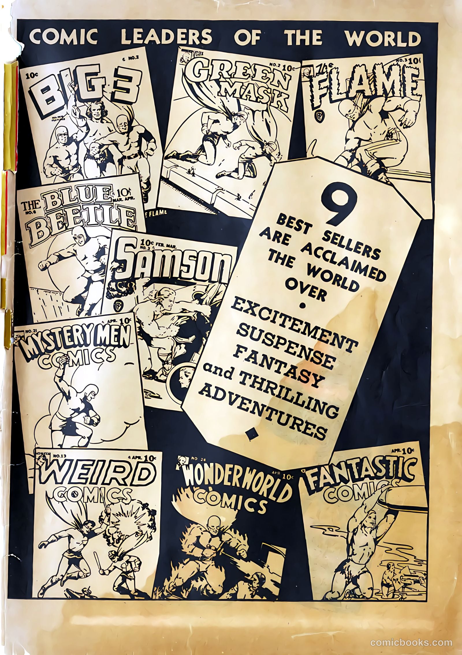 Fantastic Comics #17 (1941) — page 66 of 67
