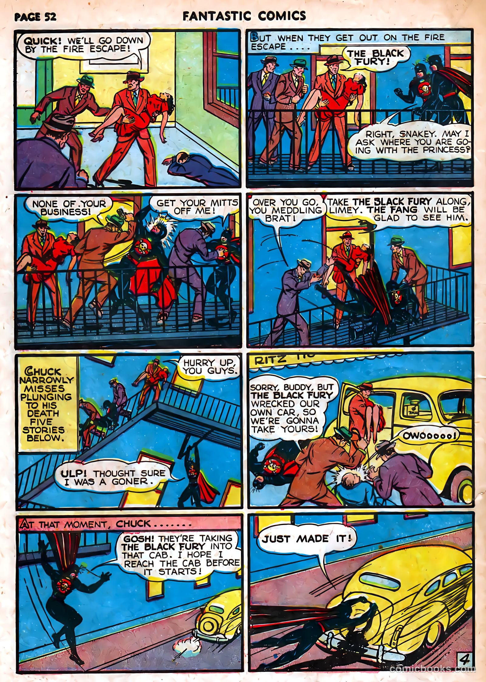 Fantastic Comics #18 (1941) — page 54 of 69
