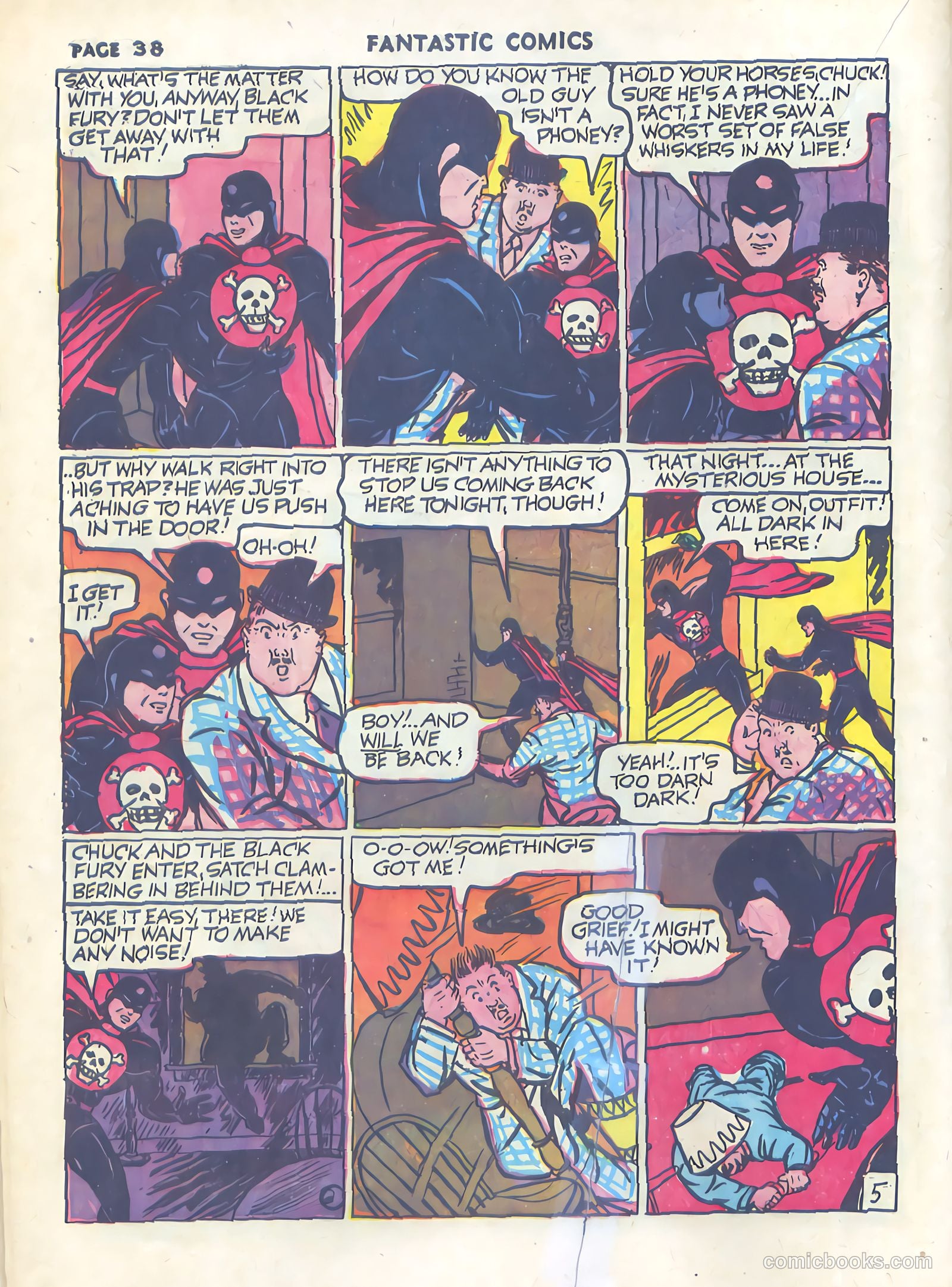 Fantastic Comics #23 (1941) — page 39 of 66