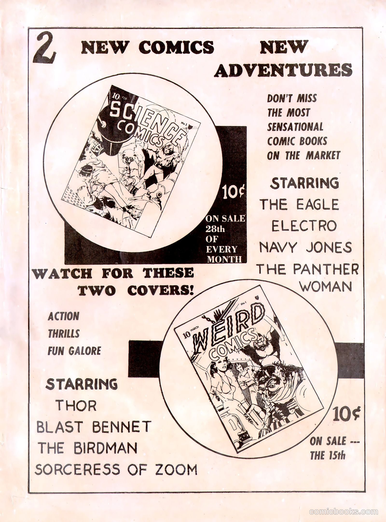 Fantastic Comics #4 (1940) — page 67 of 68