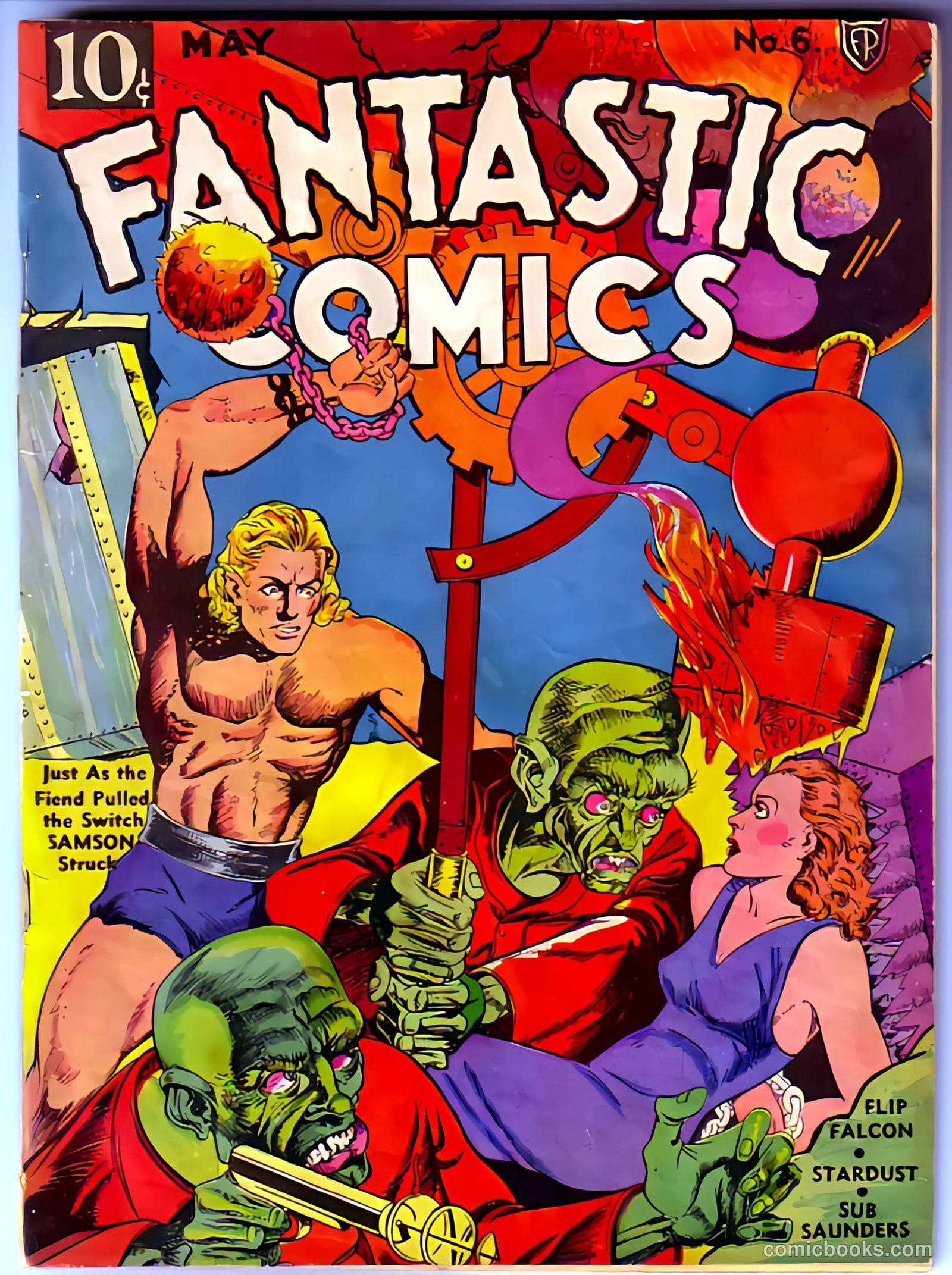 Fantastic Comics #6 (1940) — page 1 of 68