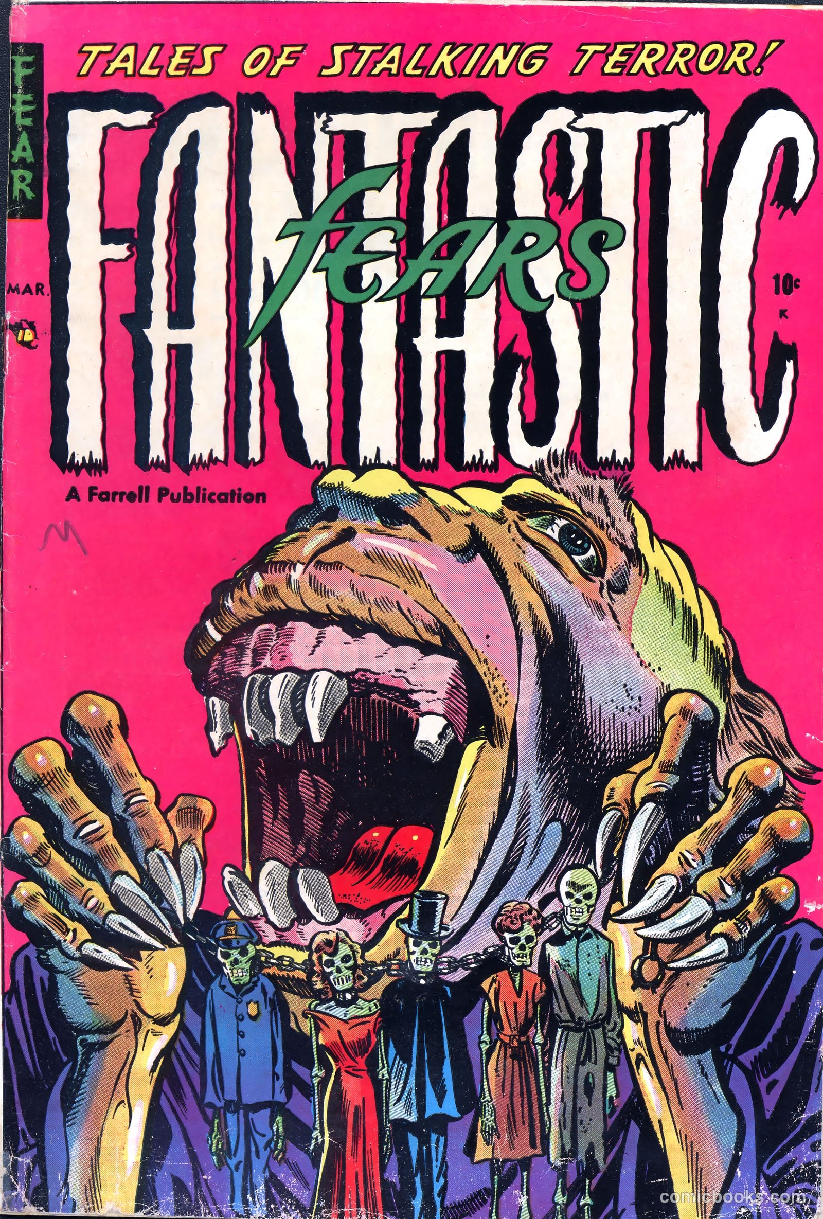 Fantastic Fears #6 cover