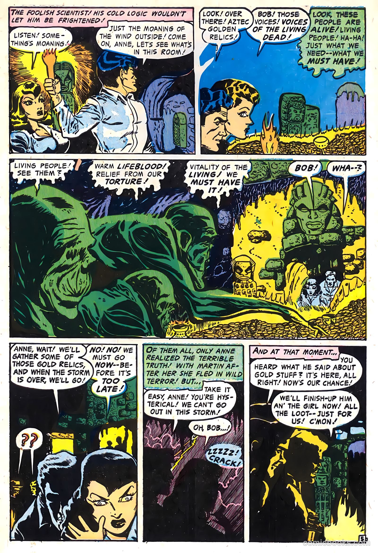 Fantastic Tales #1 (1958) — page 7 of 36