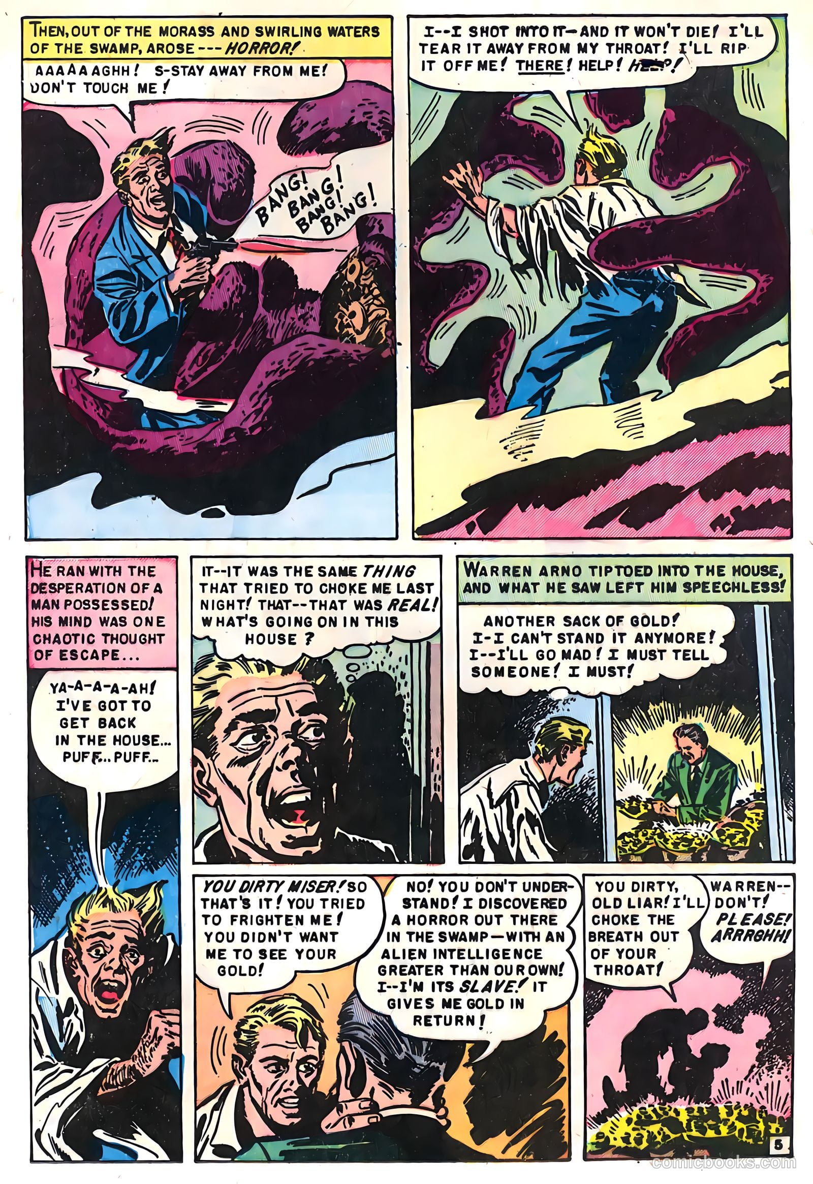 Fantastic Tales #1 (1958) — page 16 of 36