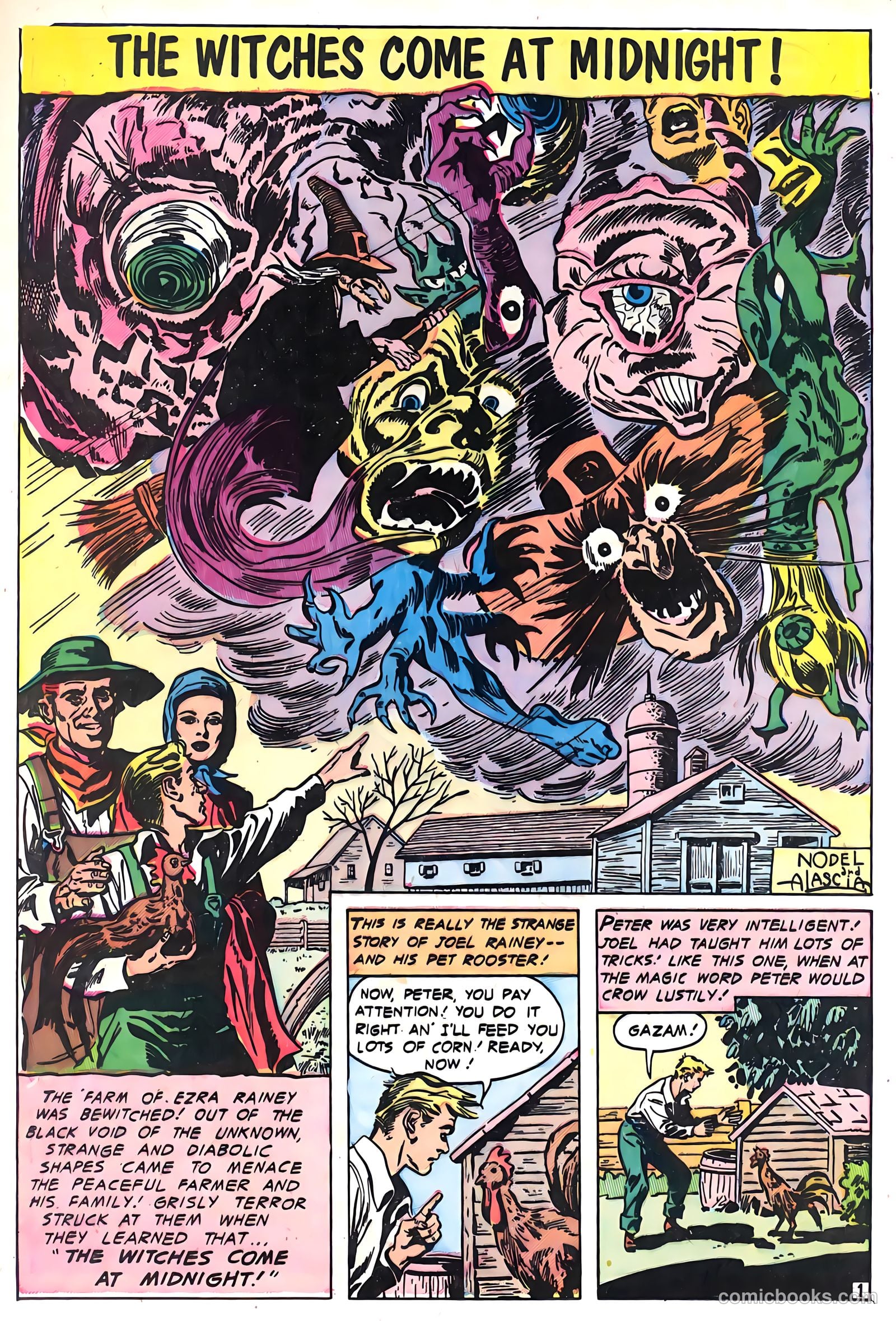 Fantastic Tales #1 (1958) — page 20 of 36