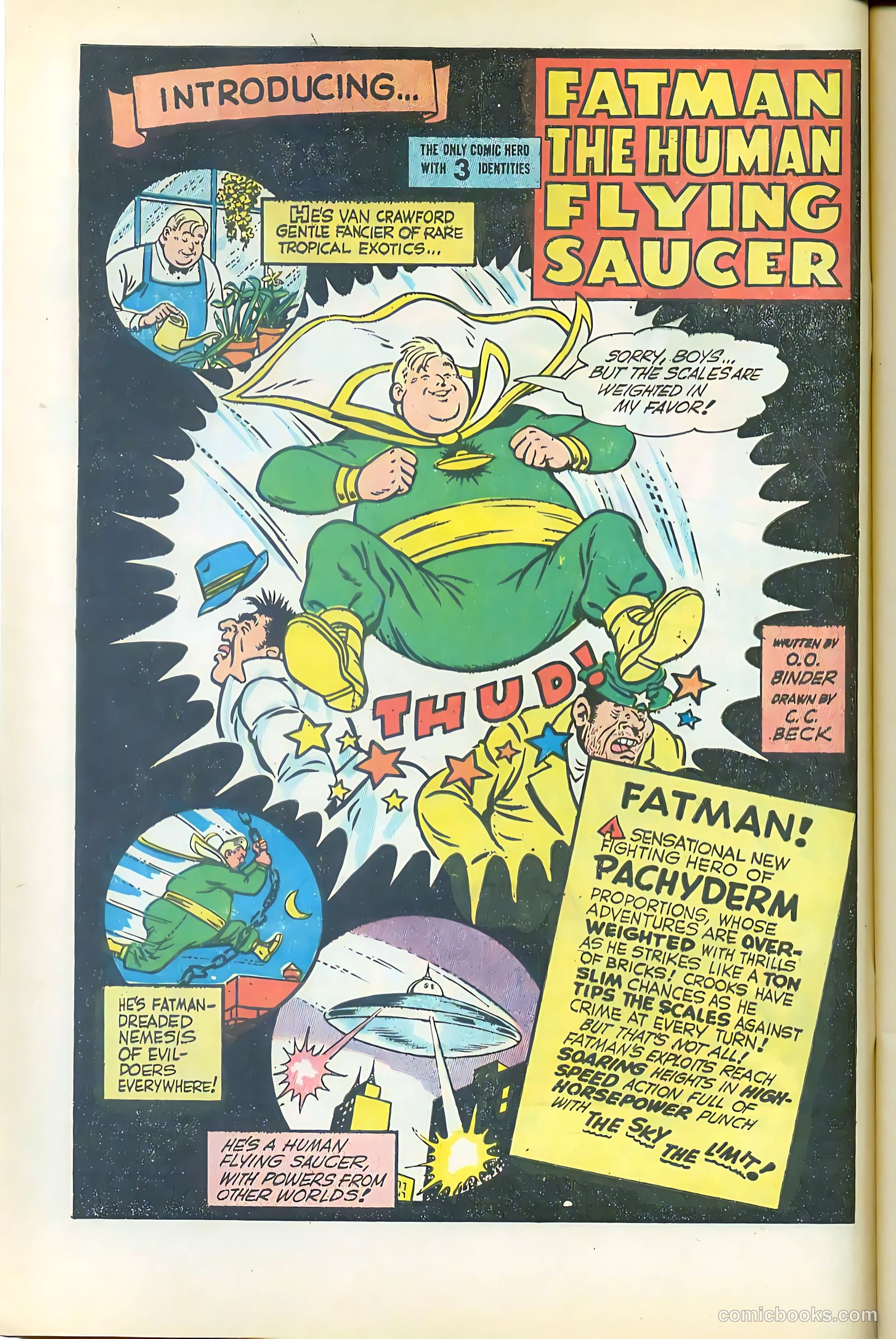 Fatman the Human Flying Saucer #1 (1967) — page 4