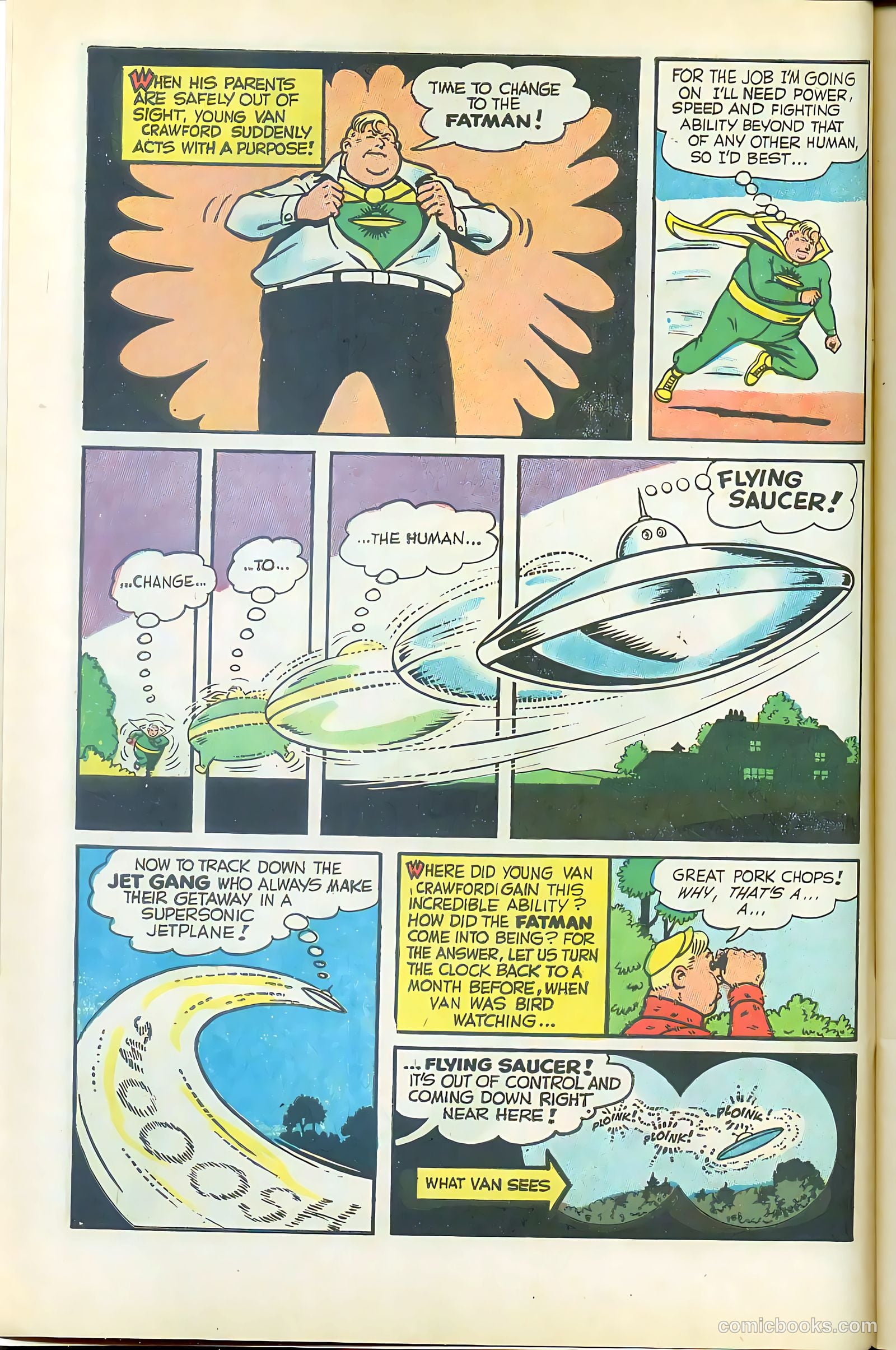 Fatman the Human Flying Saucer #1 (1967) — page 6