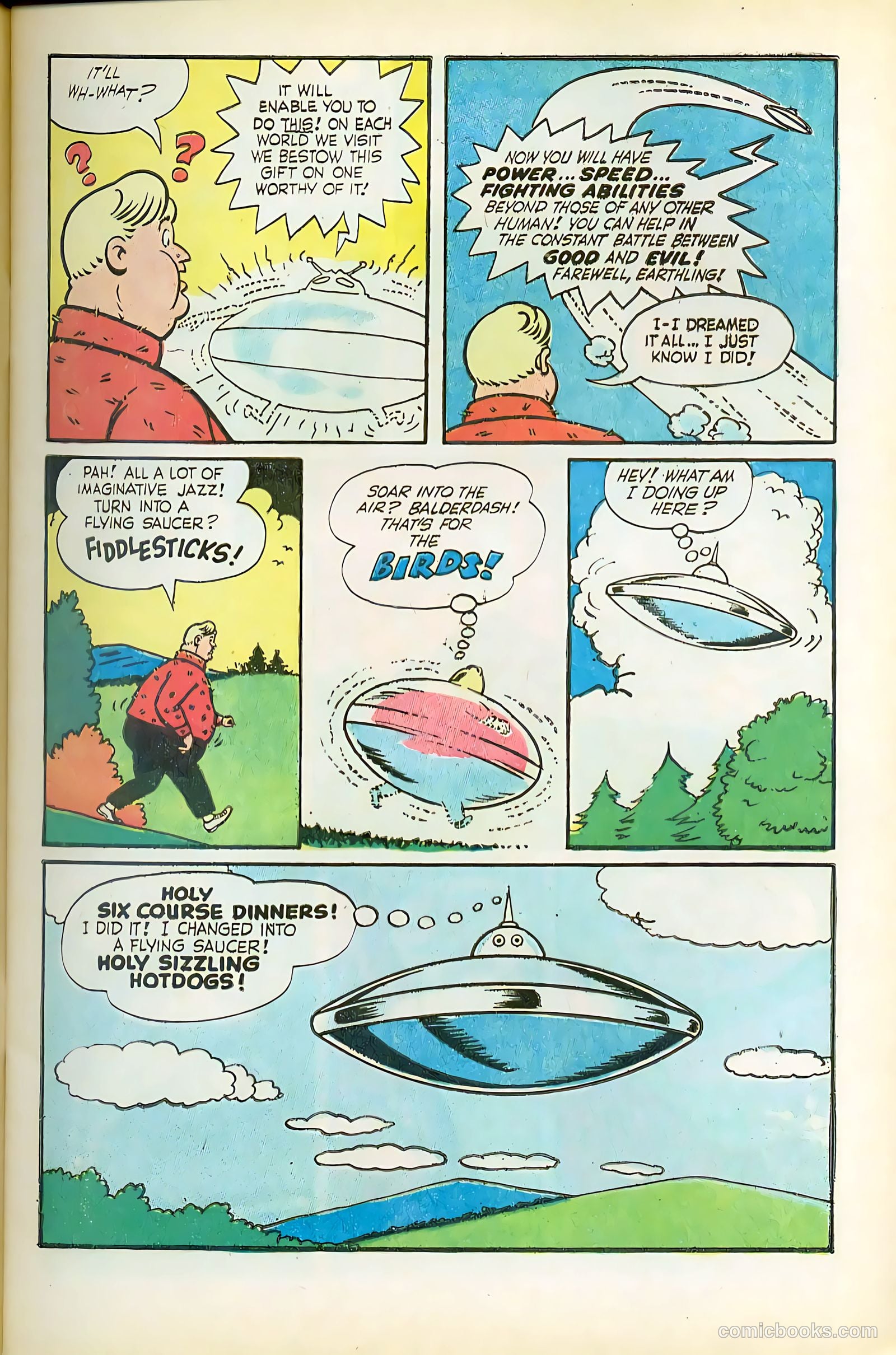 Fatman the Human Flying Saucer #1 (1967) — page 9