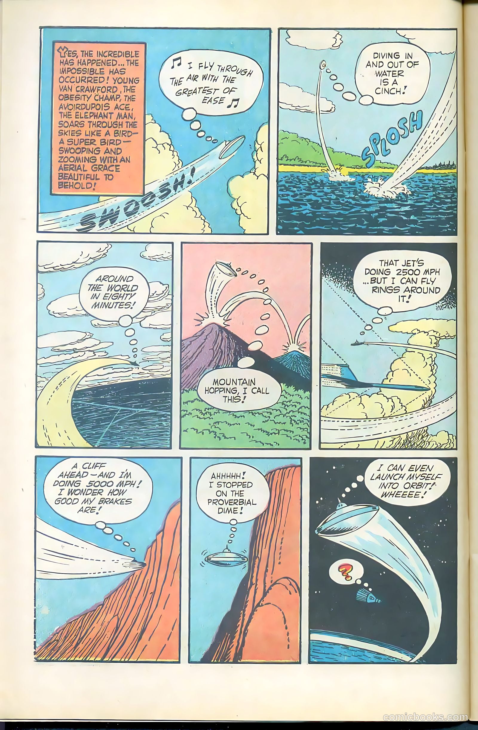 Fatman the Human Flying Saucer #1 (1967) — page 10