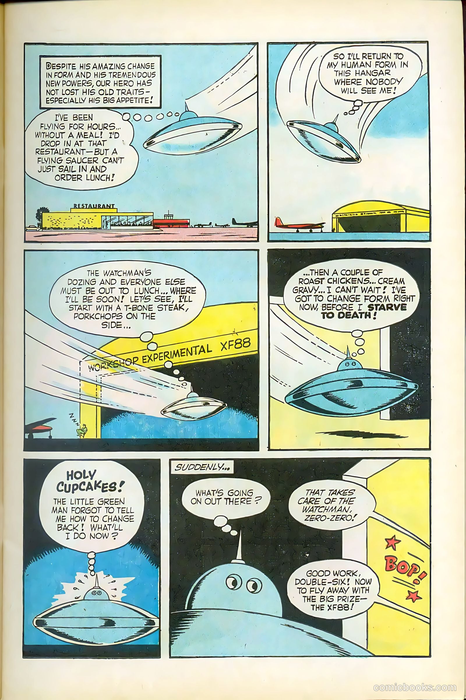 Fatman the Human Flying Saucer #1 (1967) — page 11