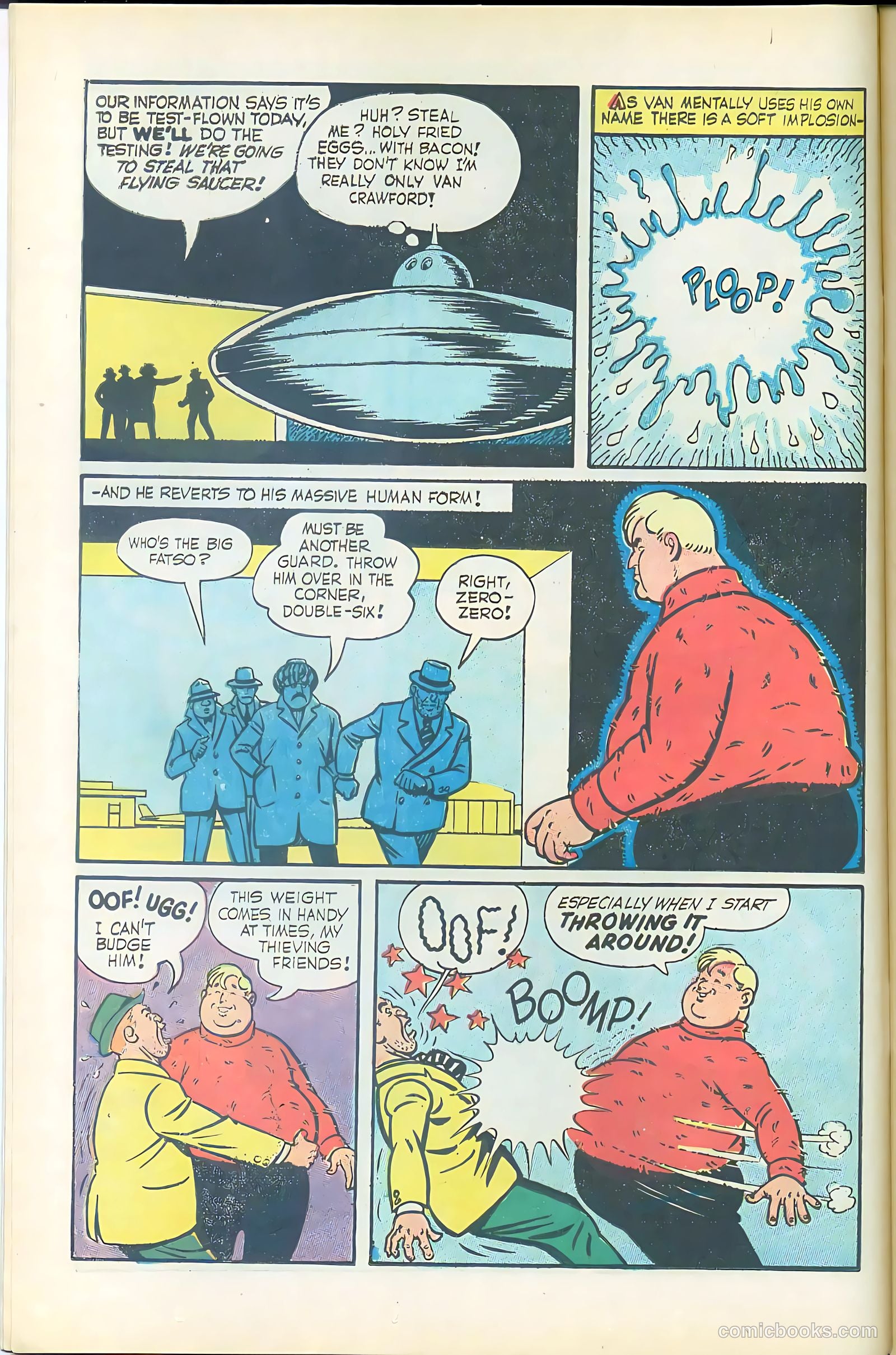 Fatman the Human Flying Saucer #1 (1967) — page 12