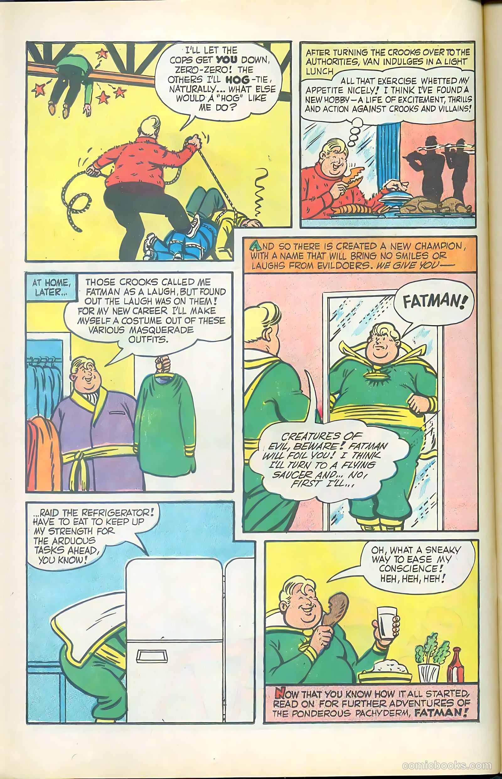 Fatman the Human Flying Saucer #1 (1967) — page 14