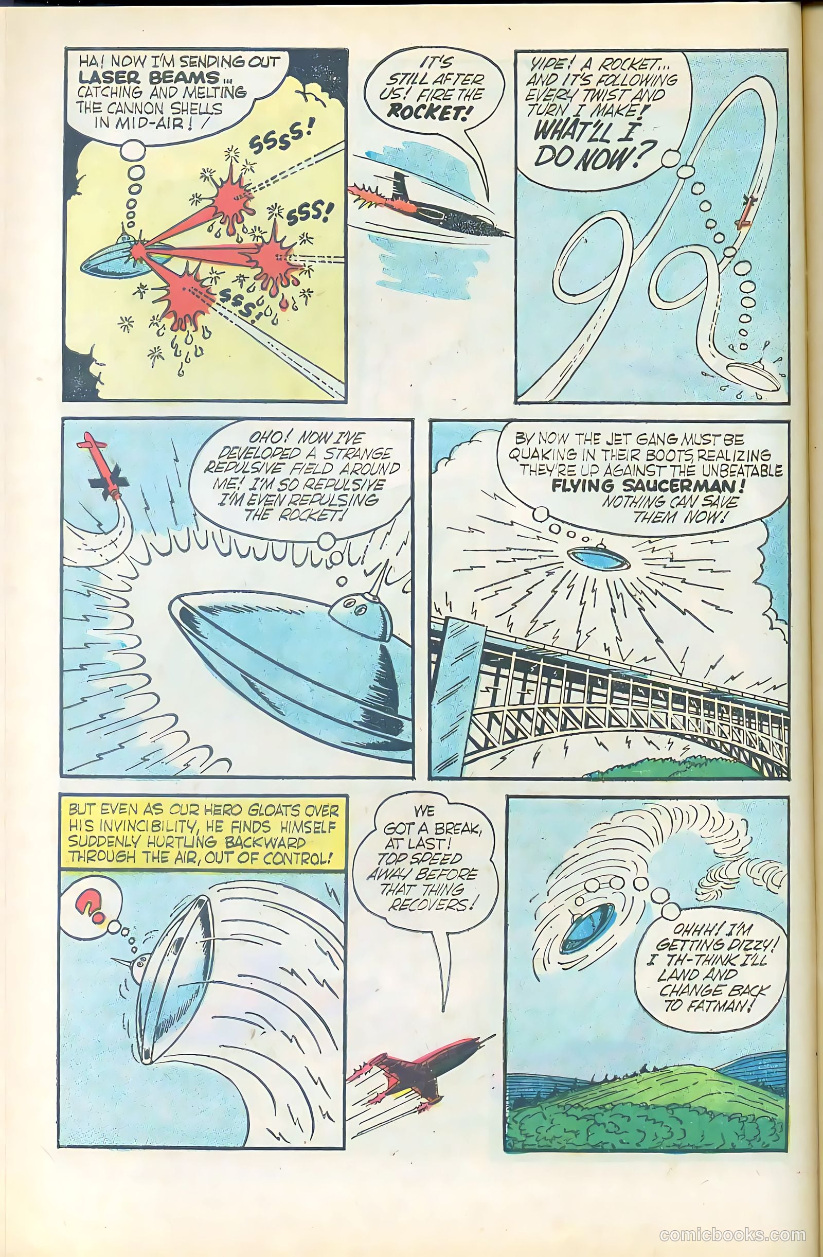 Fatman the Human Flying Saucer #1 (1967) — page 20