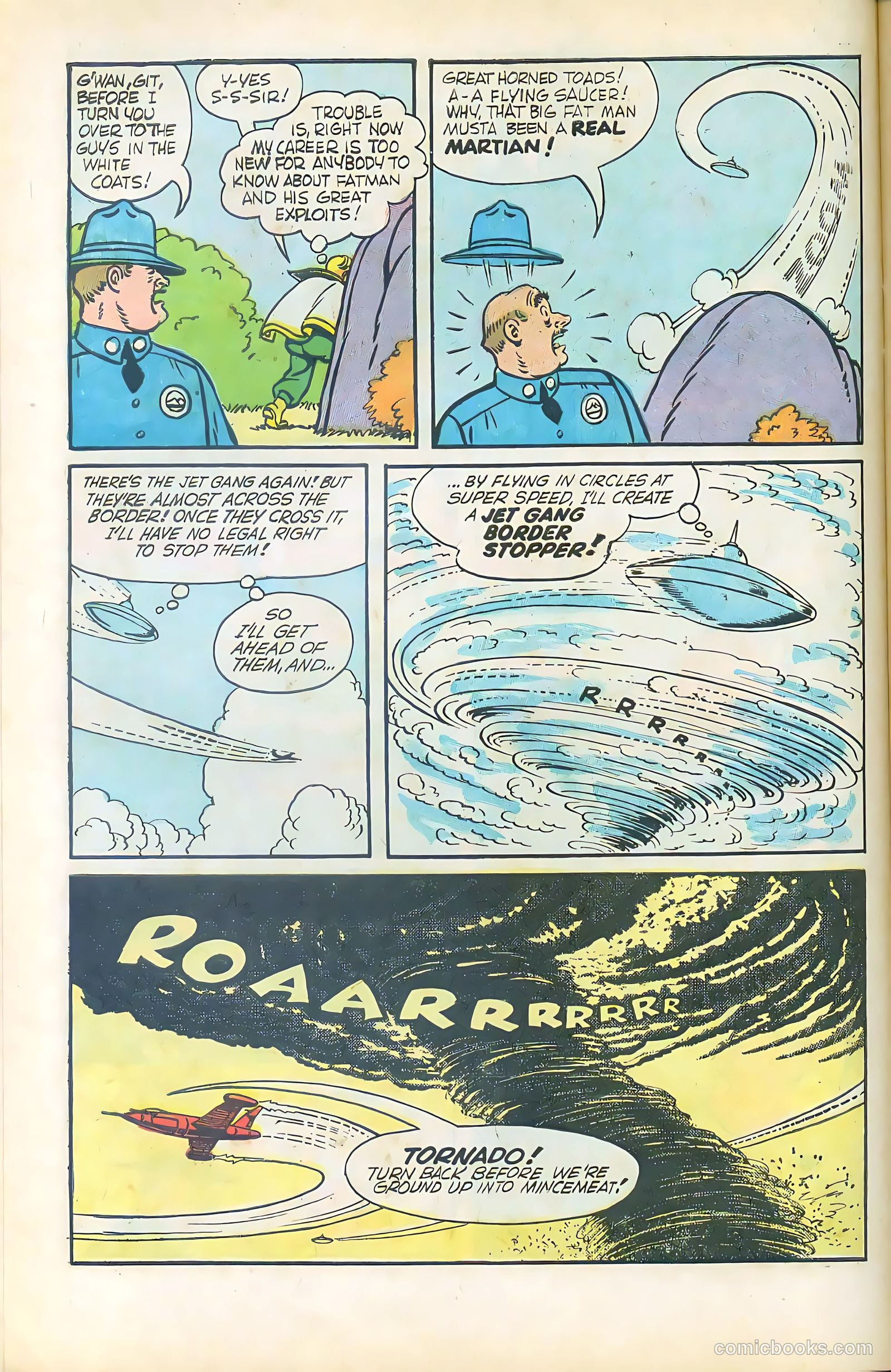 Fatman the Human Flying Saucer #1 (1967) — page 22