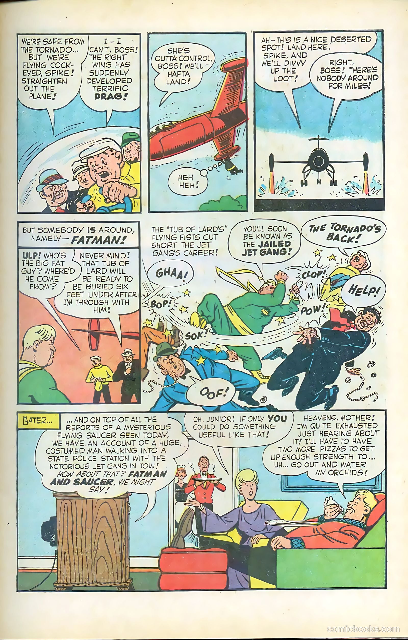 Fatman the Human Flying Saucer #1 (1967) — page 23