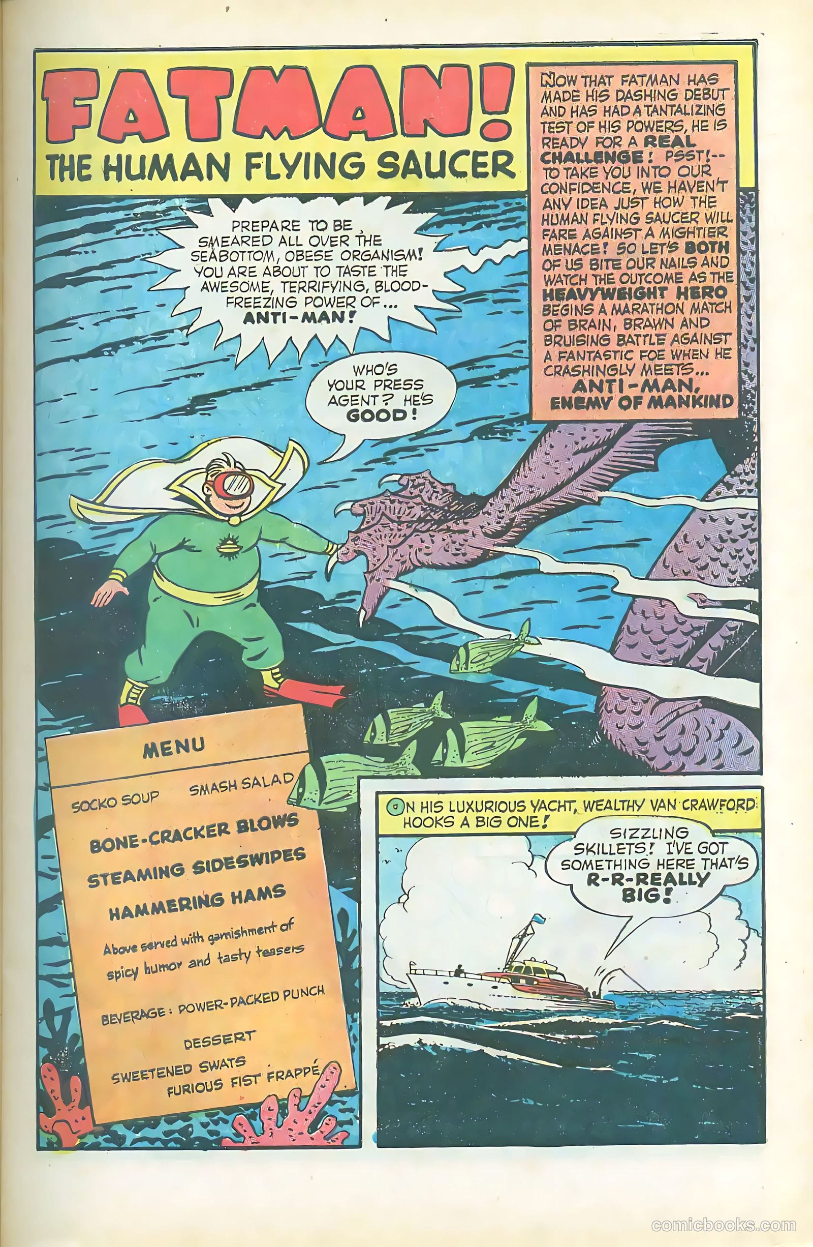 Fatman the Human Flying Saucer #1 (1967) — page 25