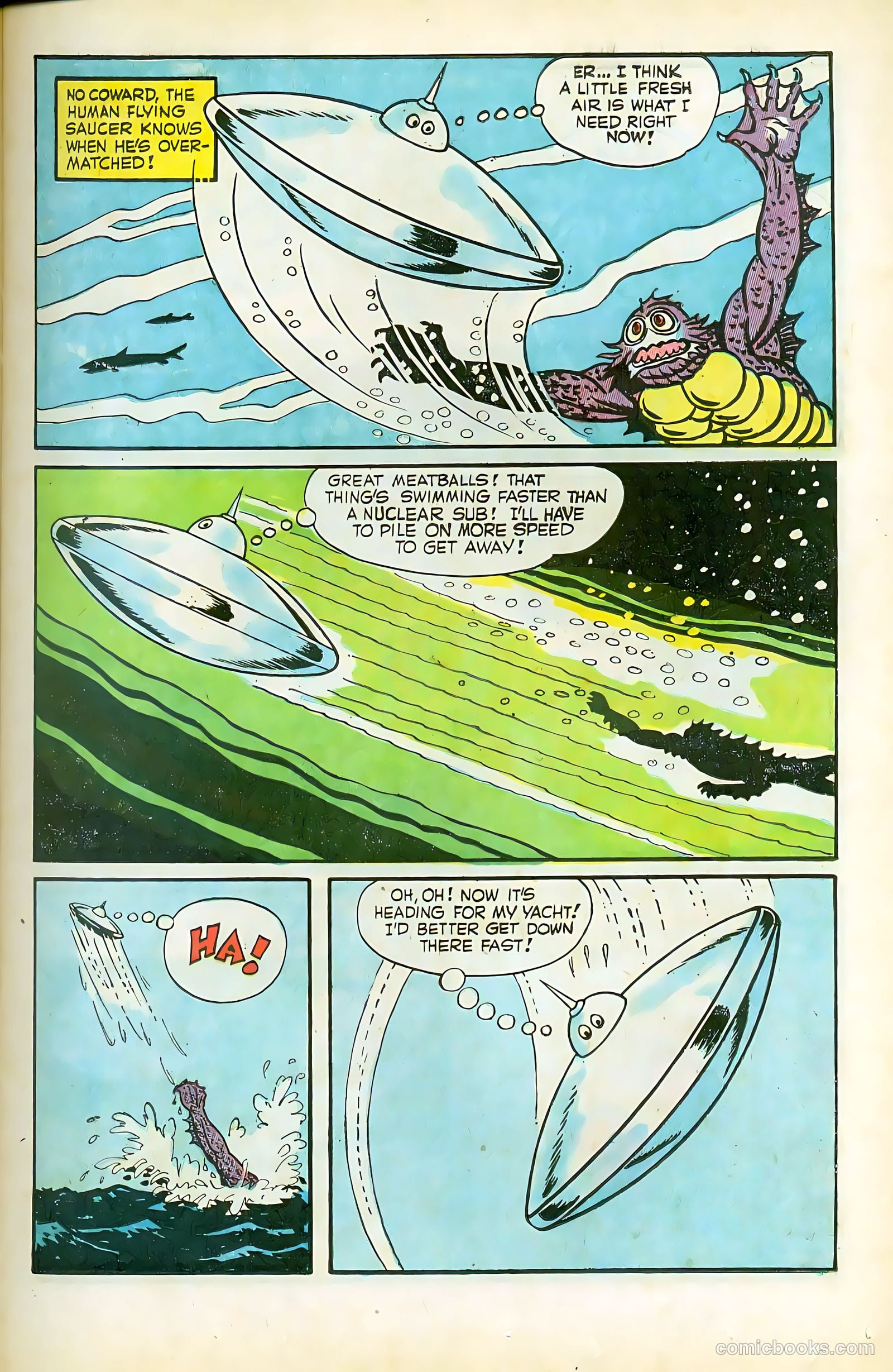 Fatman the Human Flying Saucer #1 (1967) — page 27