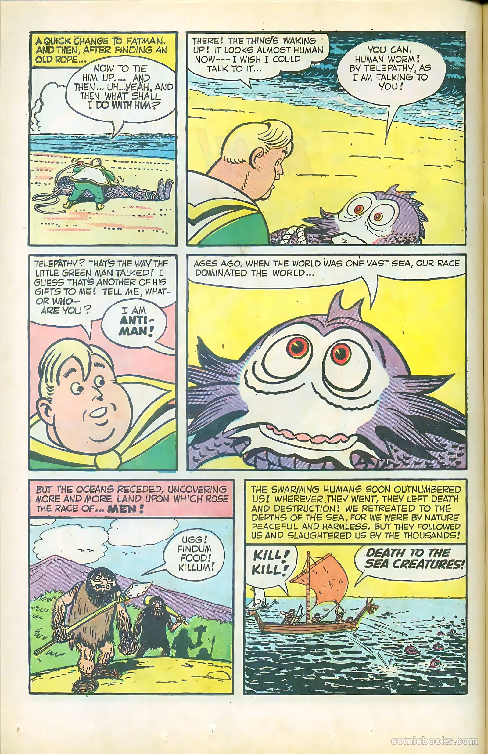 Fatman the Human Flying Saucer #1 (1967) — page 30