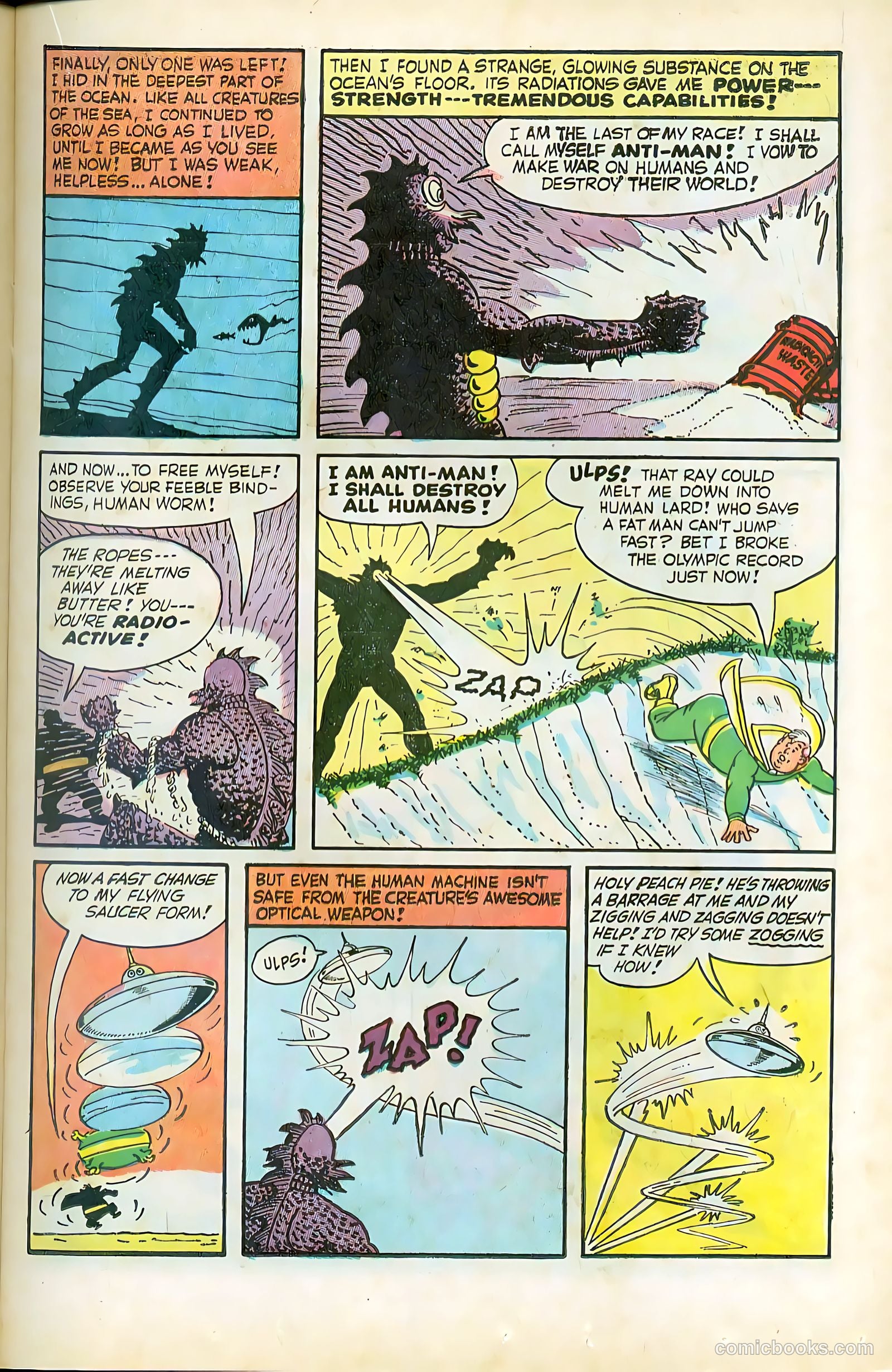 Fatman the Human Flying Saucer #1 (1967) — page 31