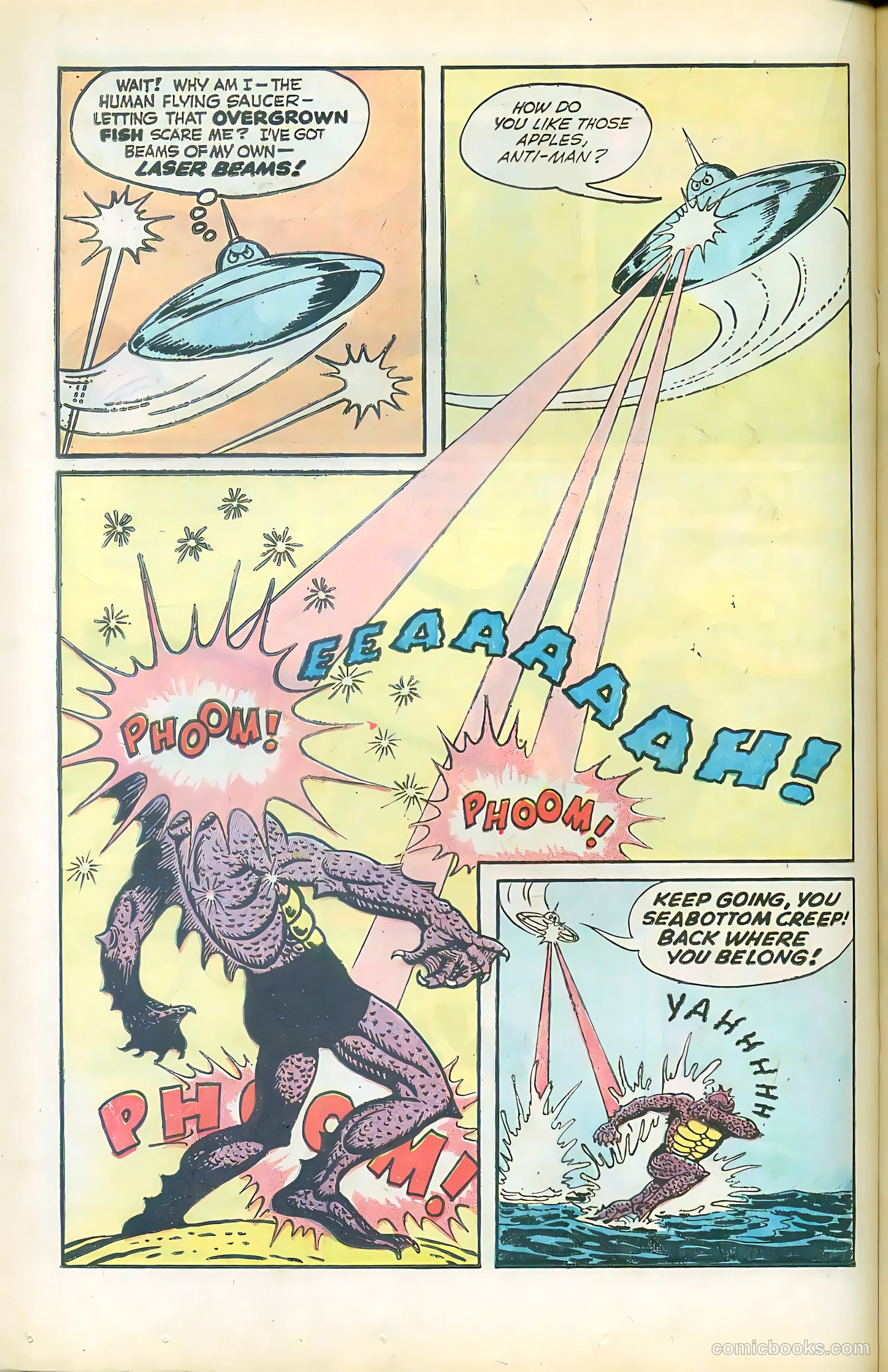 Fatman the Human Flying Saucer #1 (1967) — page 32