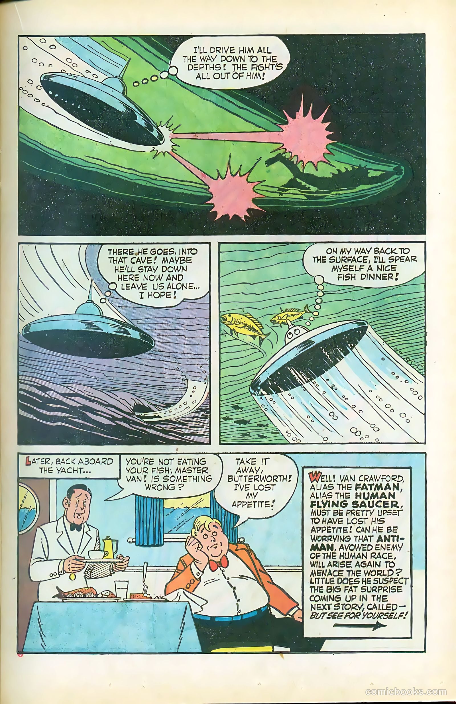 Fatman the Human Flying Saucer #1 (1967) — page 33