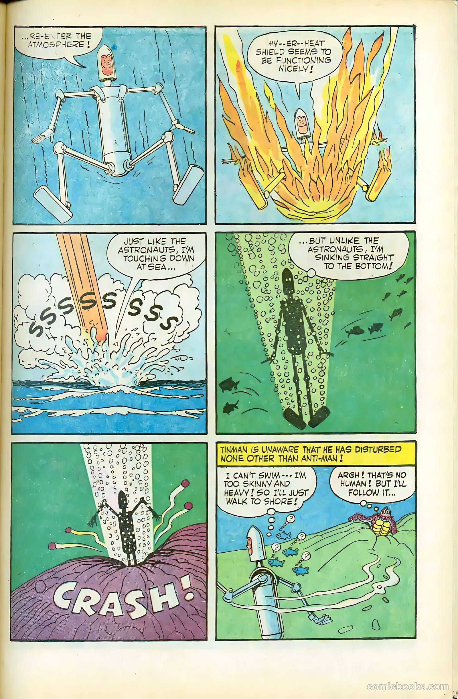 Fatman the Human Flying Saucer #1 (1967) — page 45