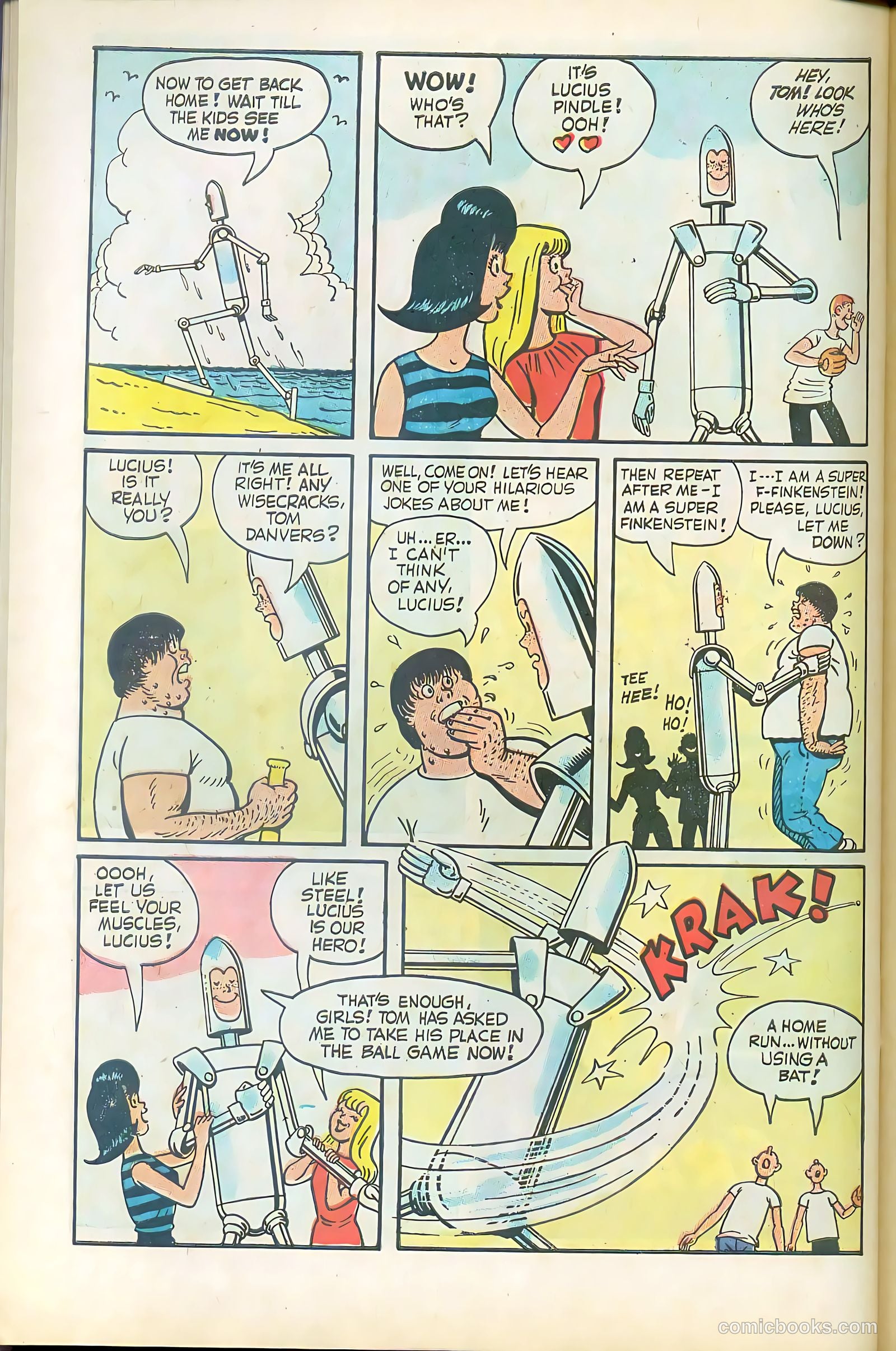 Fatman the Human Flying Saucer #1 (1967) — page 46