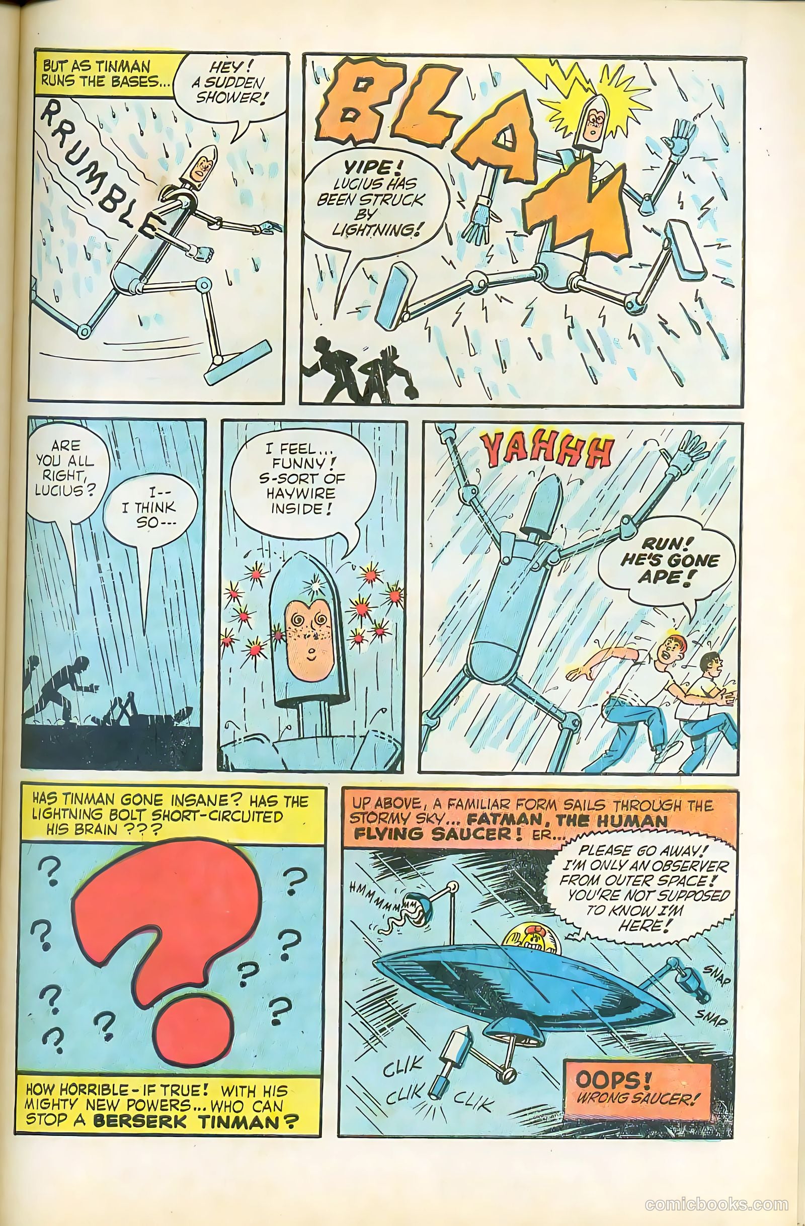 Fatman the Human Flying Saucer #1 (1967) — page 47