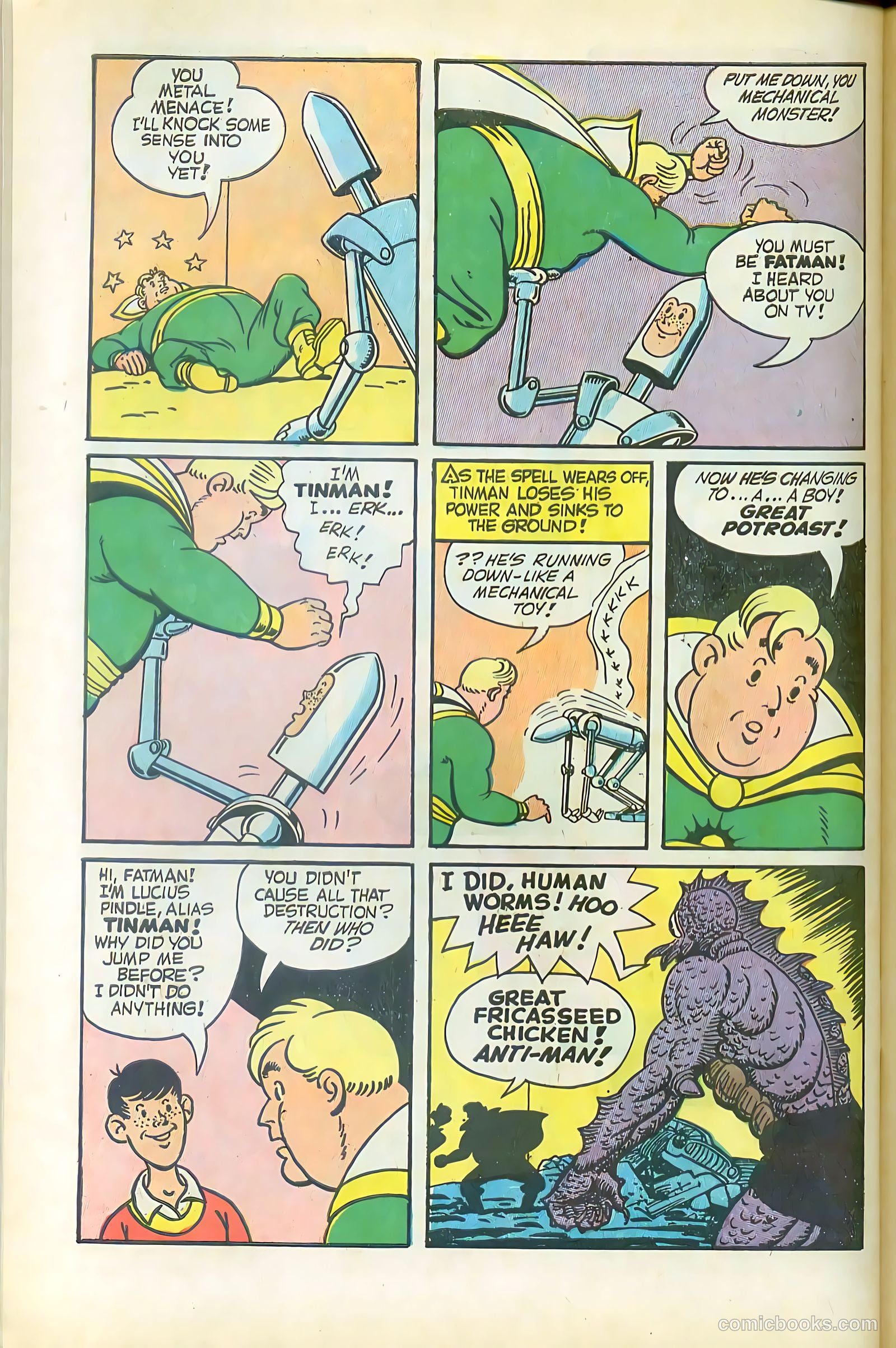 Fatman the Human Flying Saucer #1 (1967) — page 50