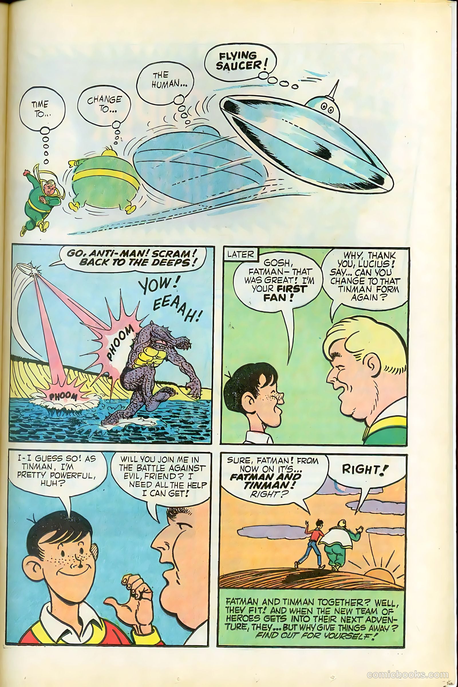 Fatman the Human Flying Saucer #1 (1967) — page 51