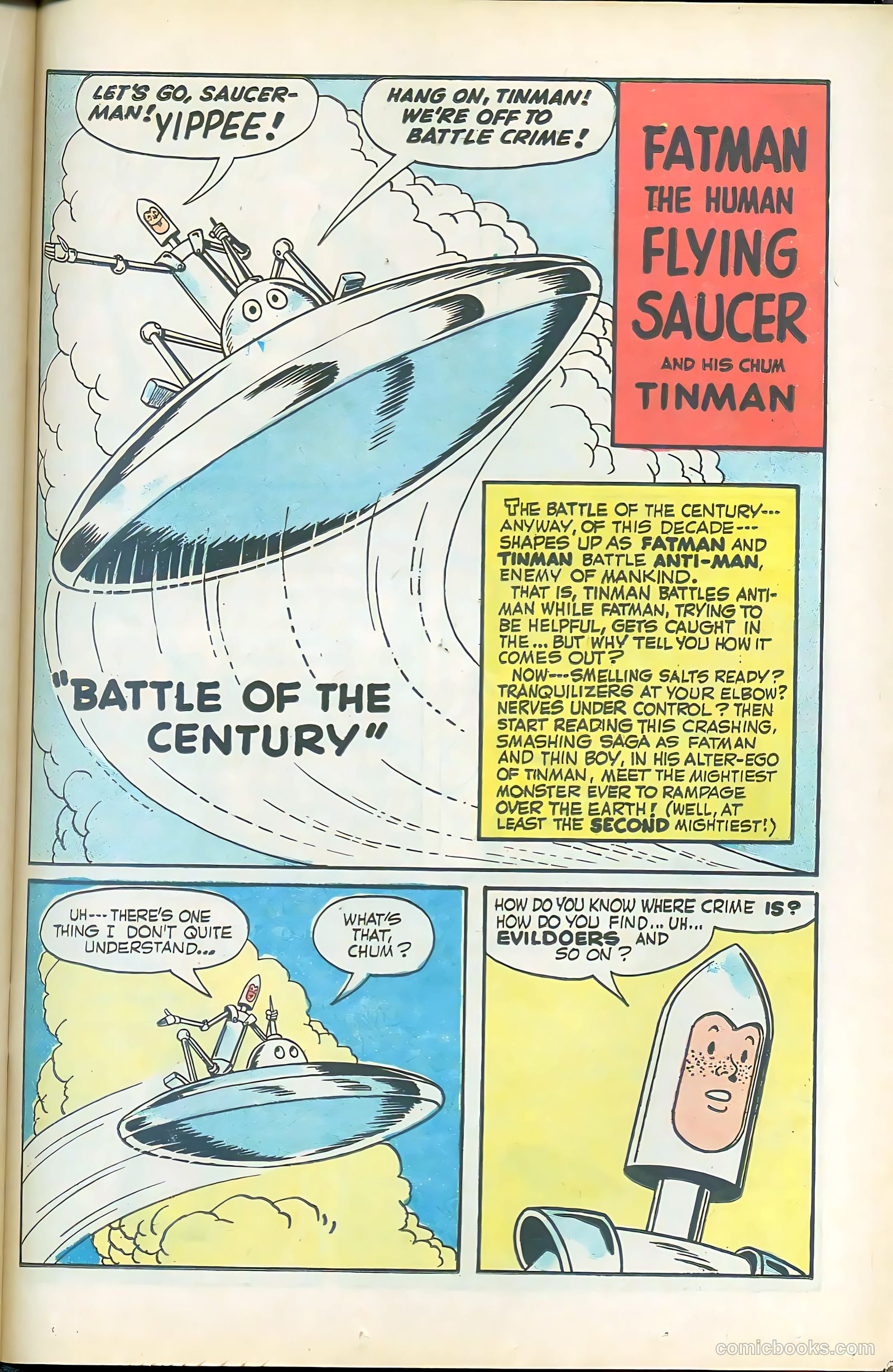 Fatman the Human Flying Saucer #1 (1967) — page 55