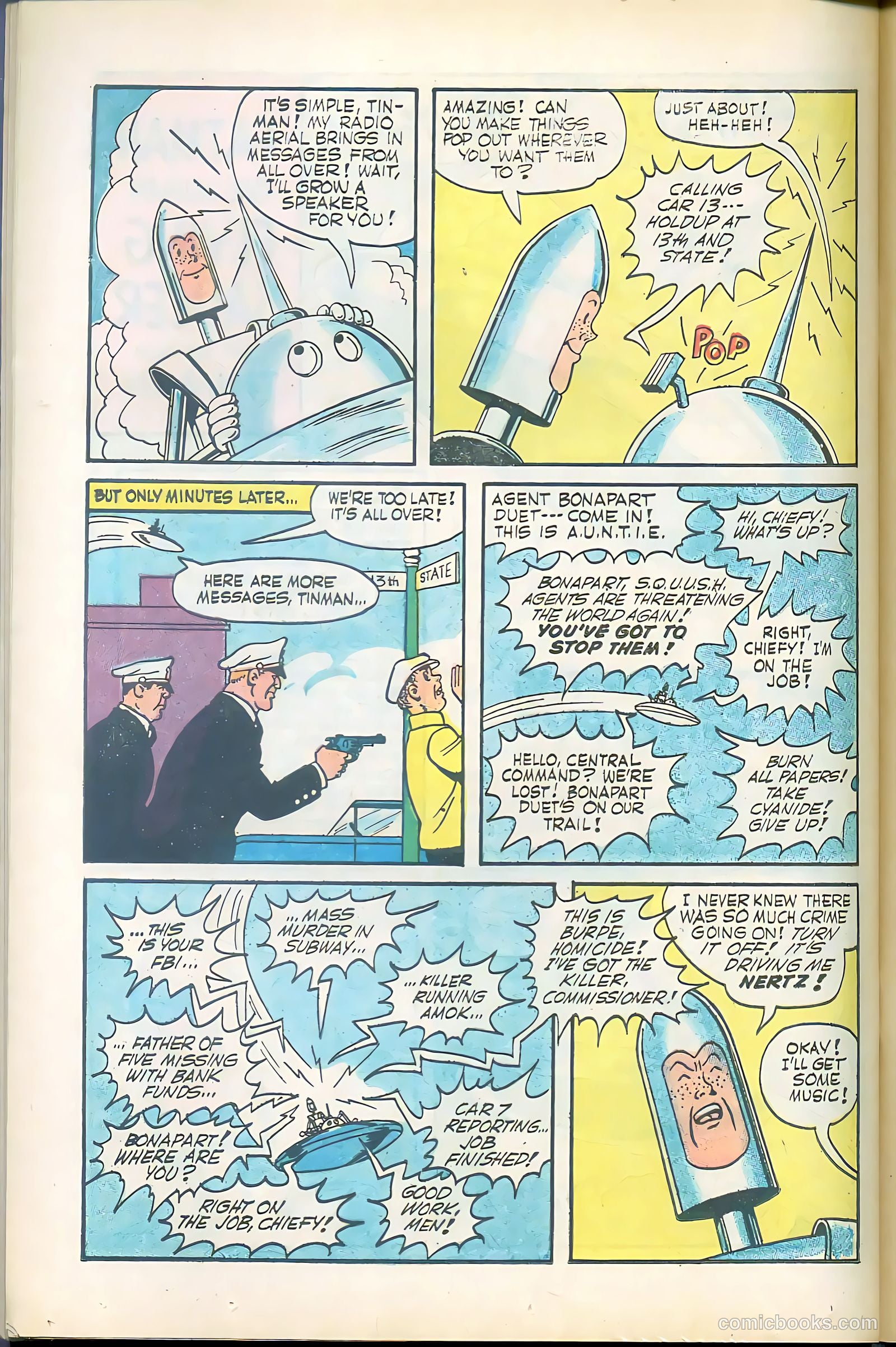 Fatman the Human Flying Saucer #1 (1967) — page 56
