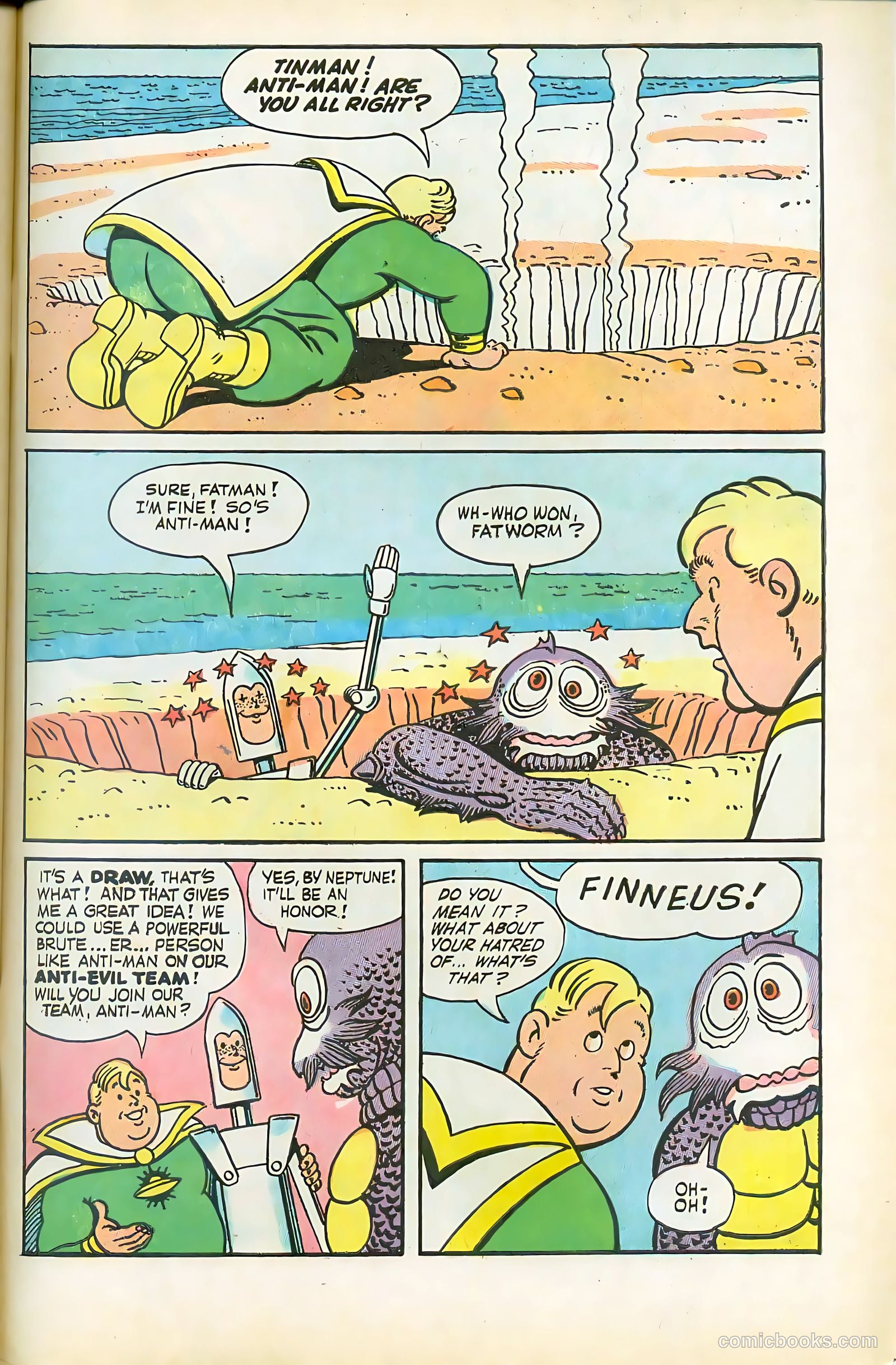 Fatman the Human Flying Saucer #1 (1967) — page 63