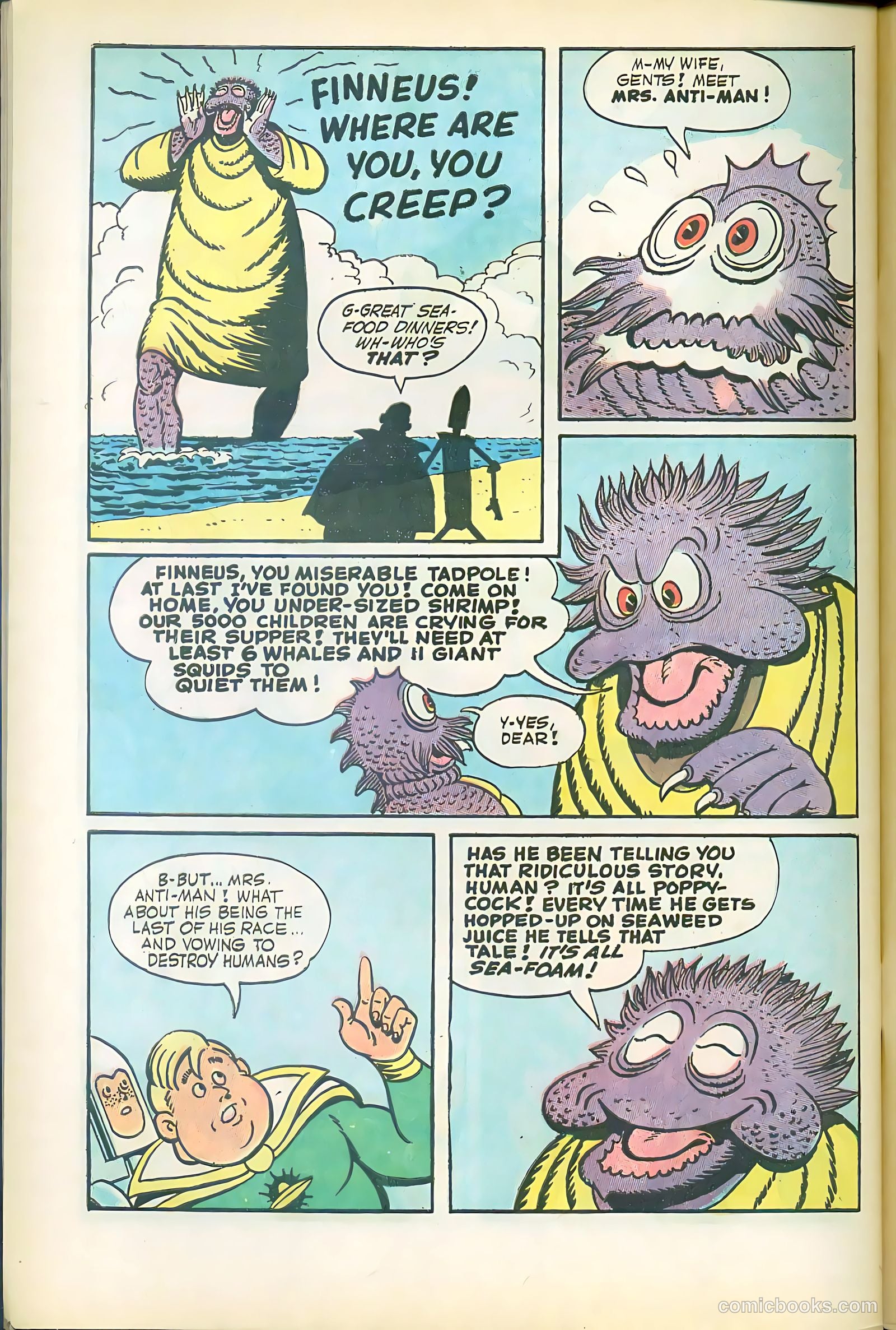 Fatman the Human Flying Saucer #1 (1967) — page 64