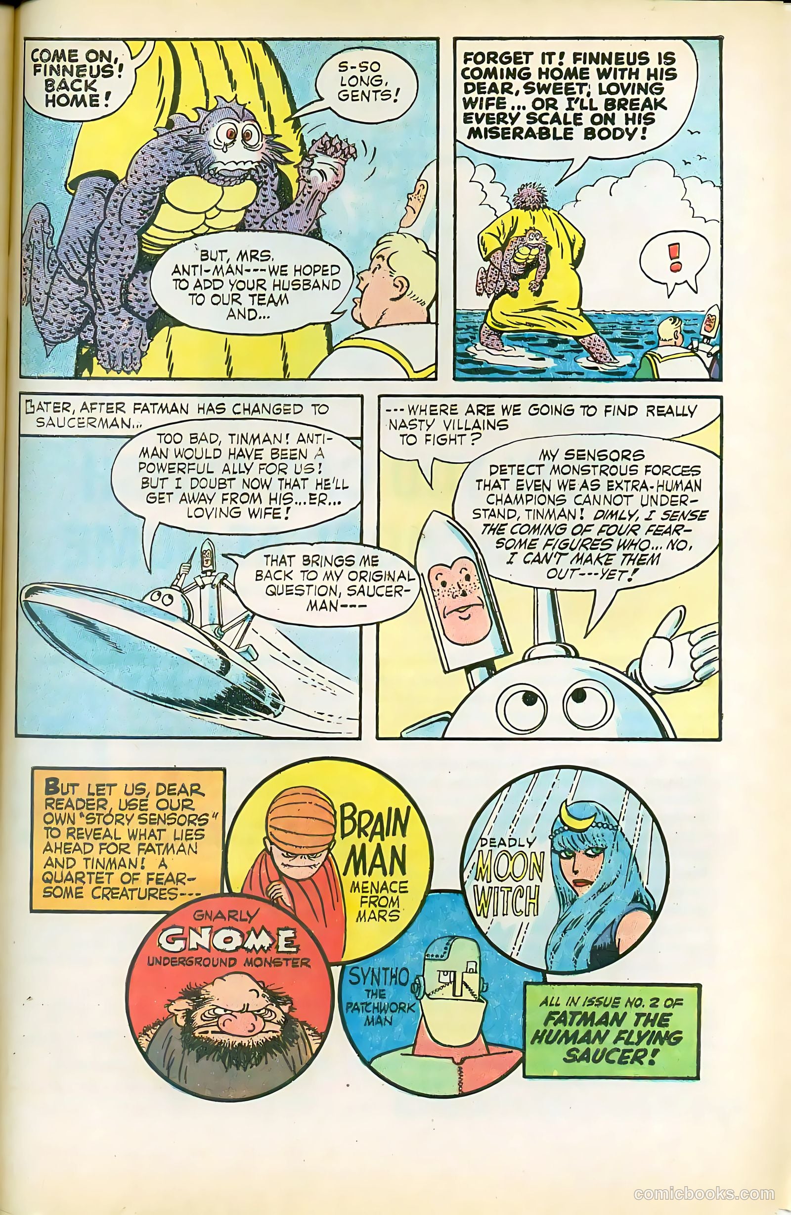 Fatman the Human Flying Saucer #1 (1967) — page 65