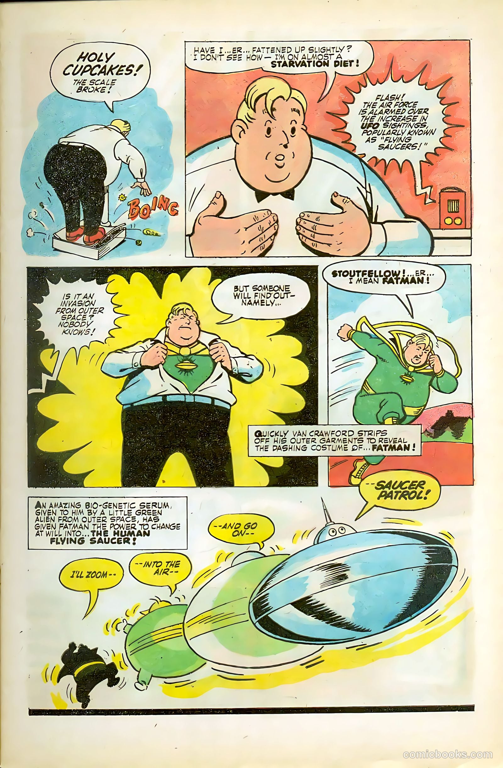 Fatman the Human Flying Saucer #2 (1967) — page 5
