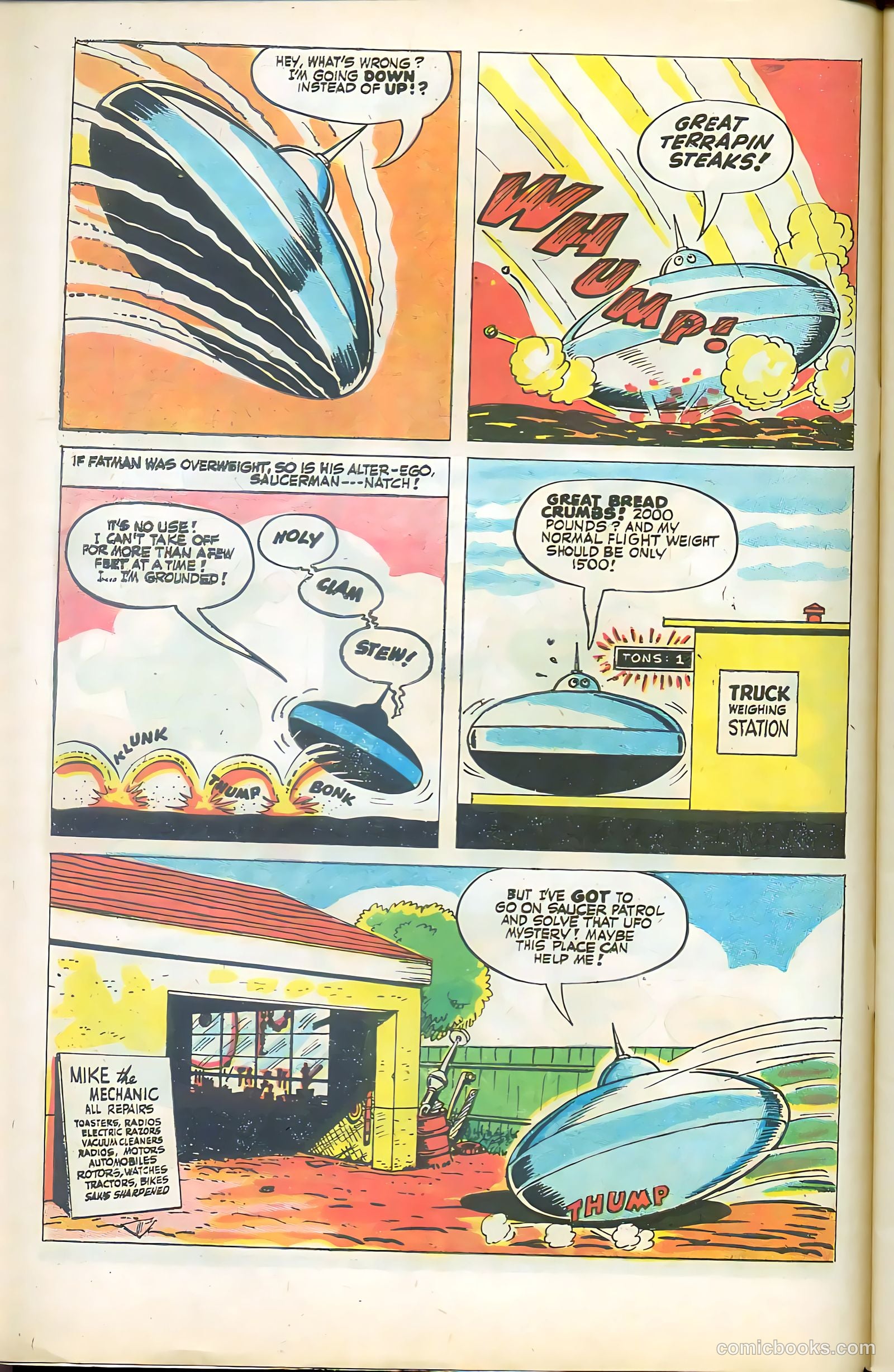 Fatman the Human Flying Saucer #2 (1967) — page 6