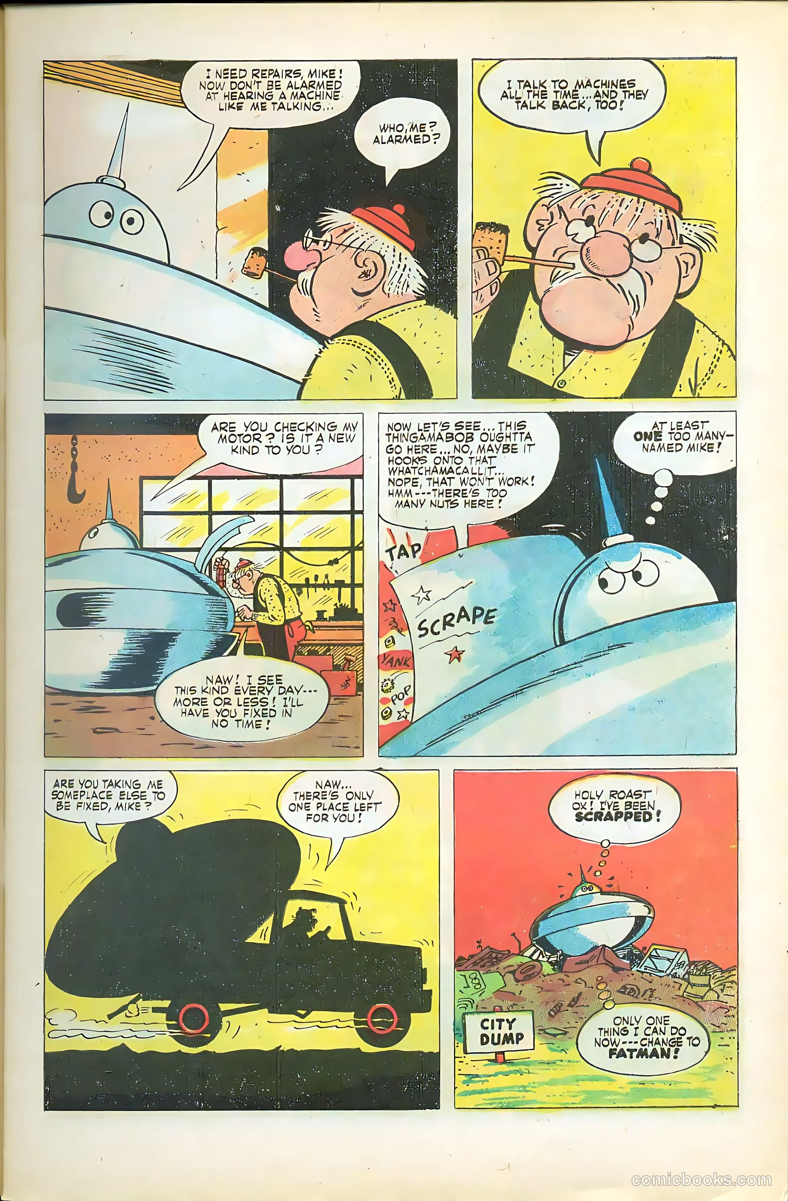 Fatman the Human Flying Saucer #2 (1967) — page 7