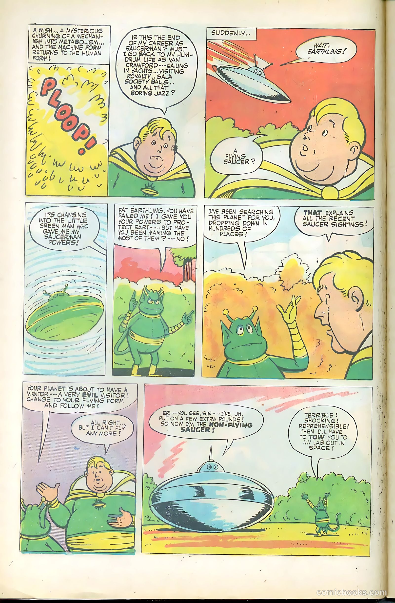 Fatman the Human Flying Saucer #2 (1967) — page 8