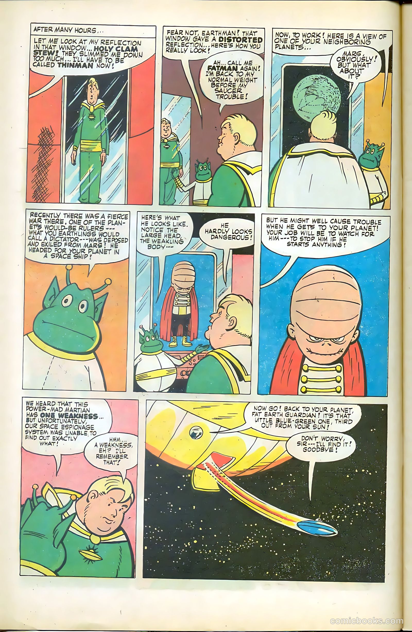 Fatman the Human Flying Saucer #2 (1967) — page 10