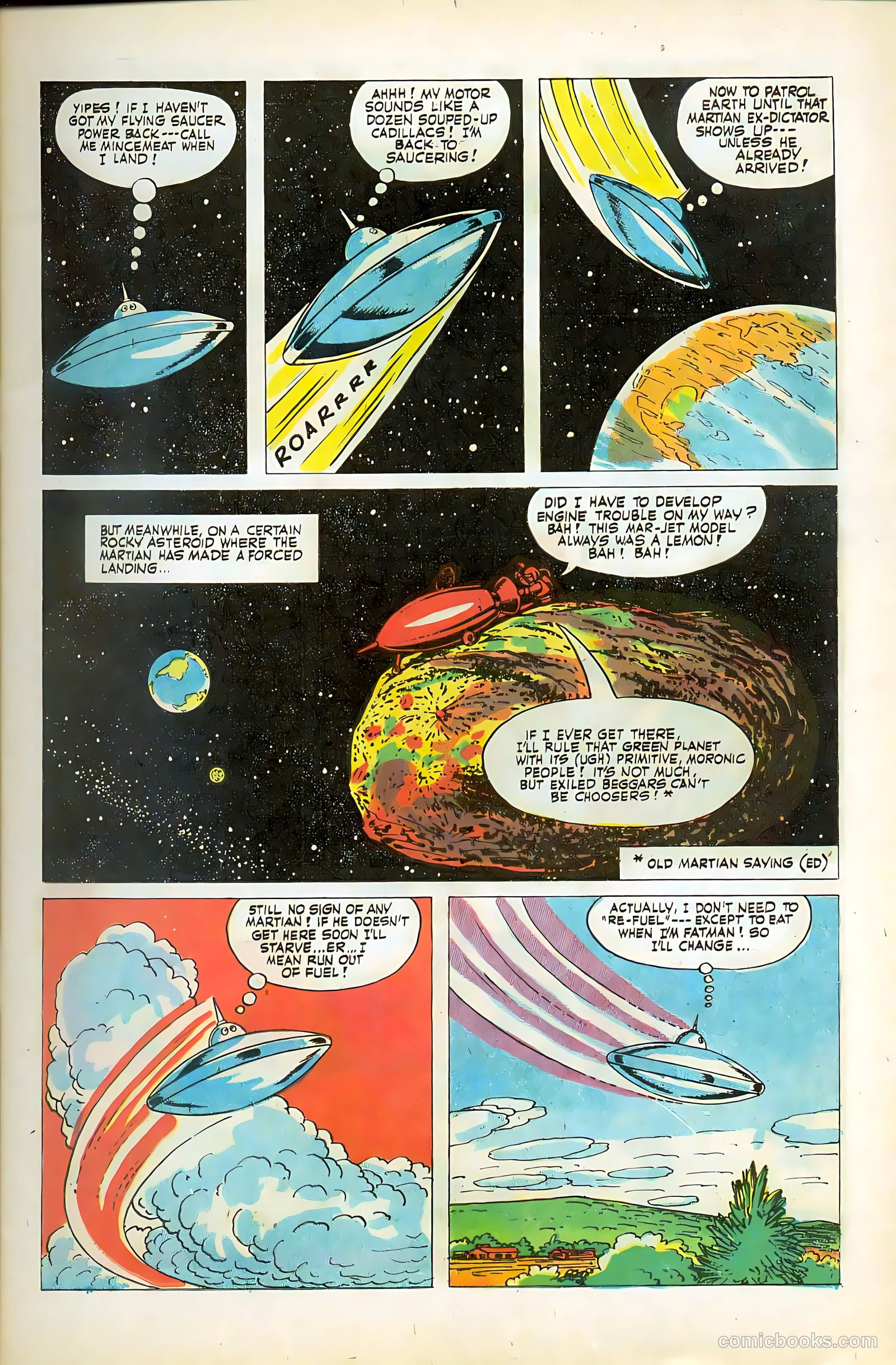 Fatman the Human Flying Saucer #2 (1967) — page 11