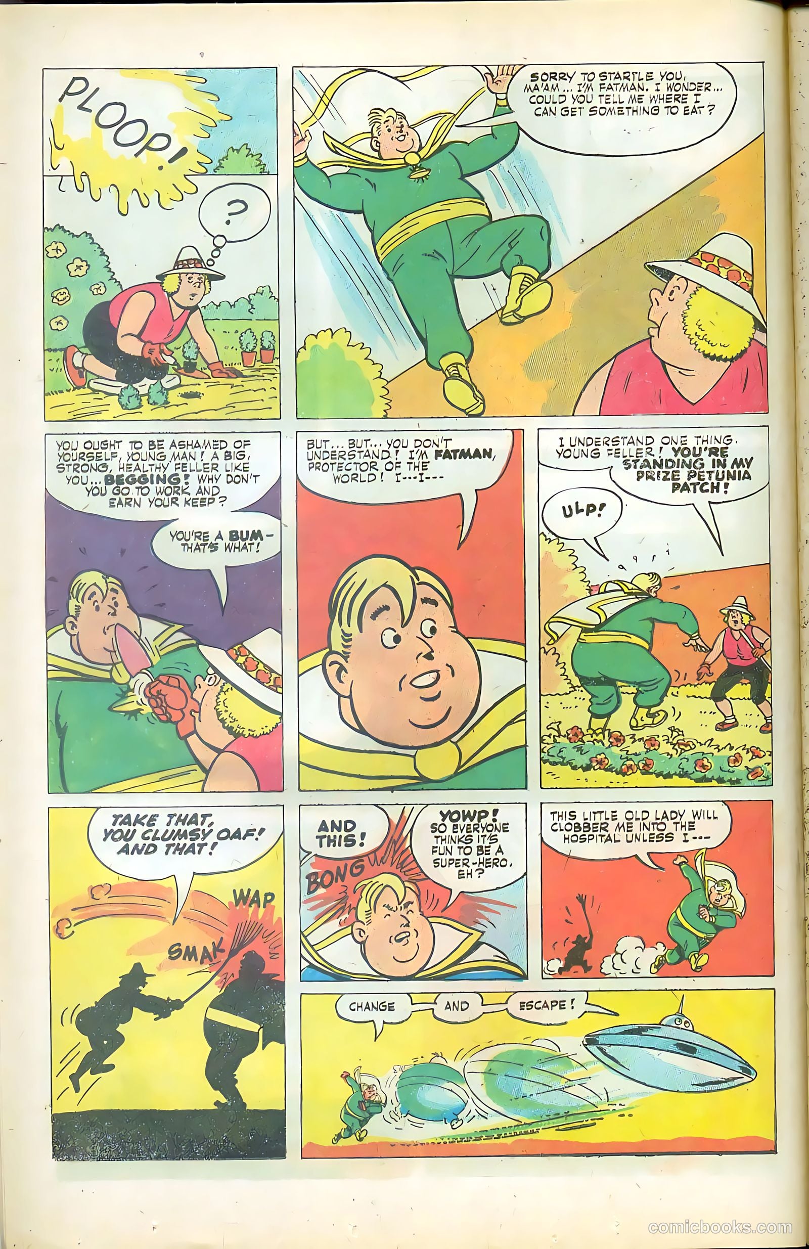 Fatman the Human Flying Saucer #2 (1967) — page 12