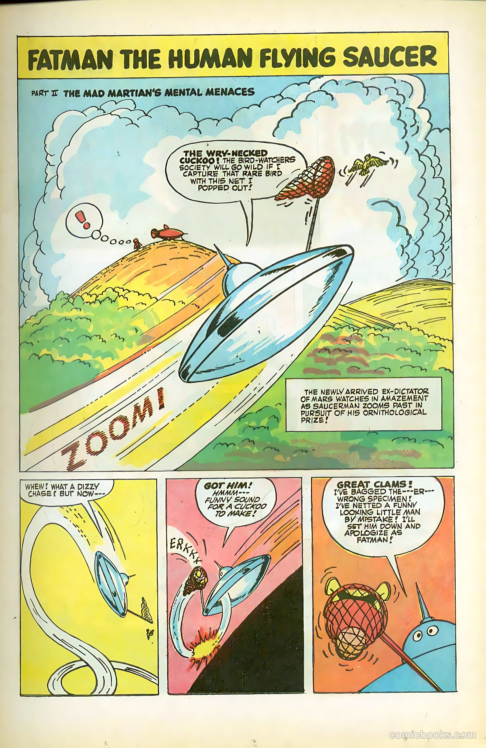 Fatman the Human Flying Saucer #2 (1967) — page 19
